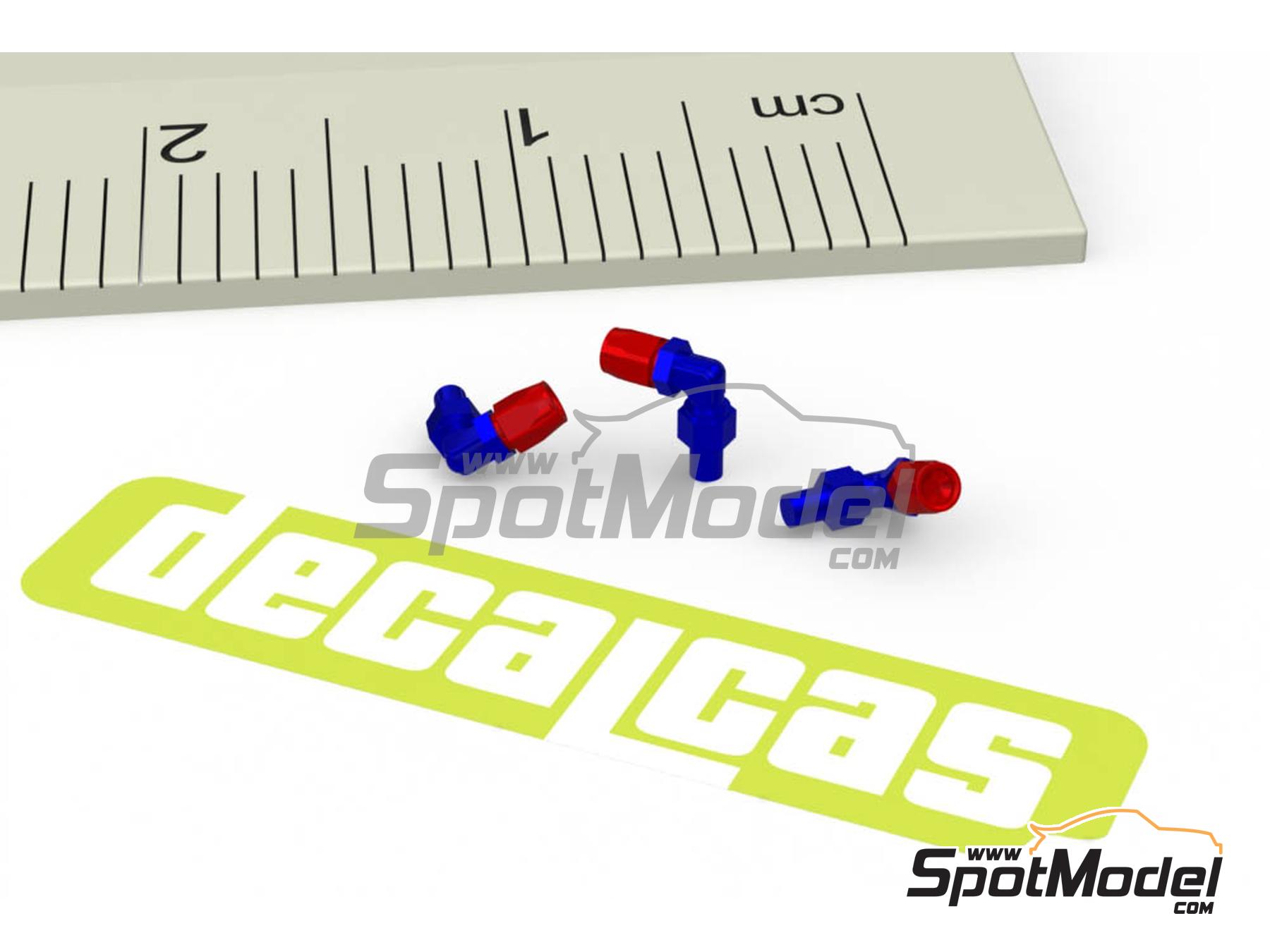Image 4: 1.2mm Hose joints set 3 | Hose joints in 1/20 scale manufactured by Decalcas (ref. DCL-PAR048, also 4545782078602)