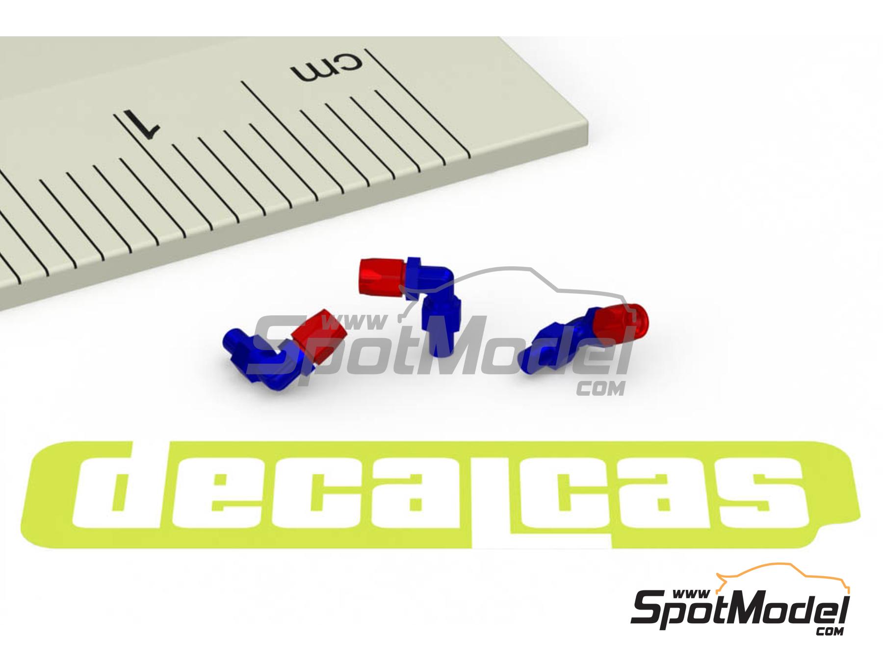 Image 5: 1.2mm Hose joints set 3 | Hose joints in 1/20 scale manufactured by Decalcas (ref. DCL-PAR048, also 4545782078602)