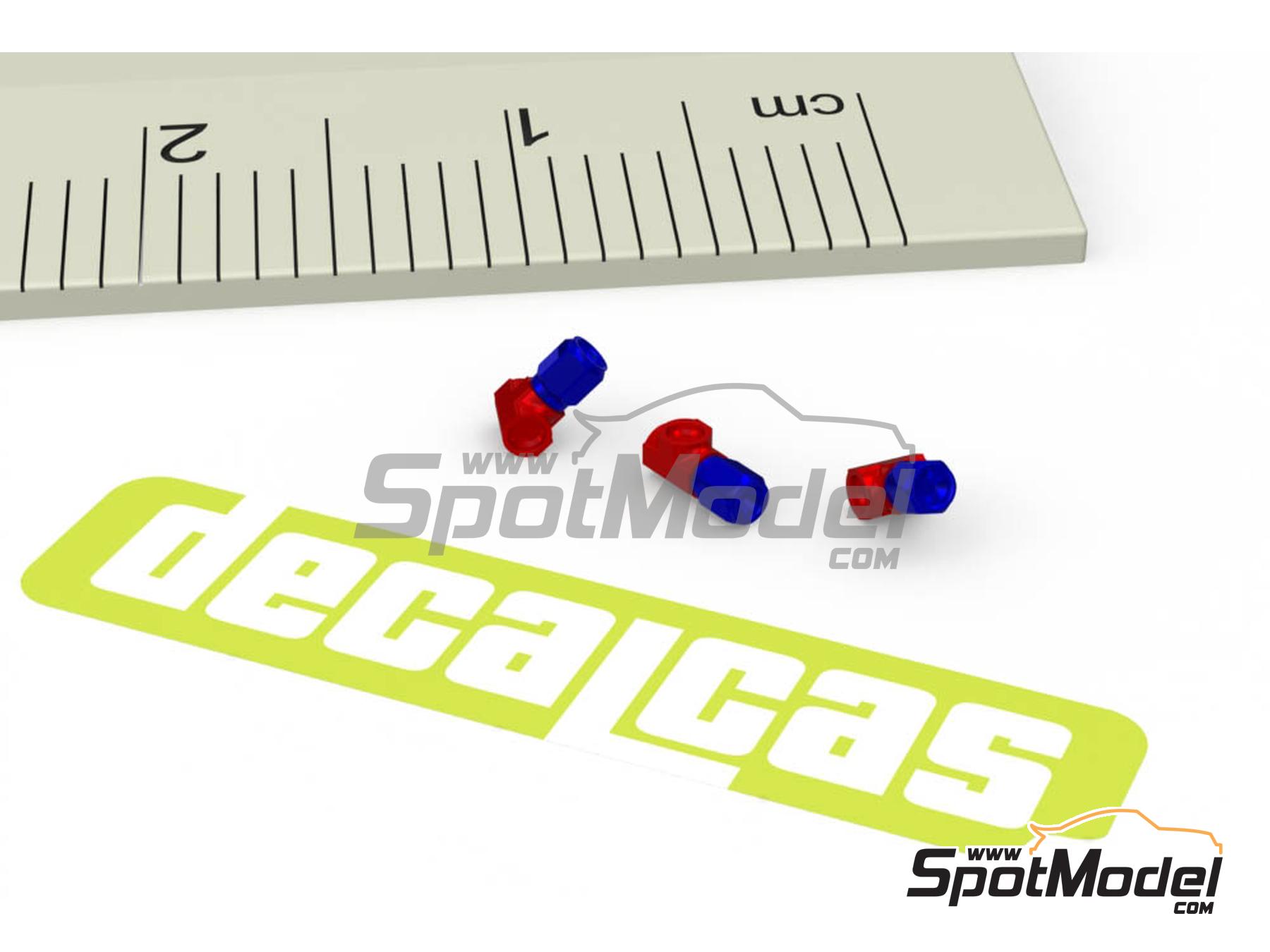 Image 6: 1.2mm Hose joints set 3 | Hose joints in 1/20 scale manufactured by Decalcas (ref. DCL-PAR048, also 4545782078602)