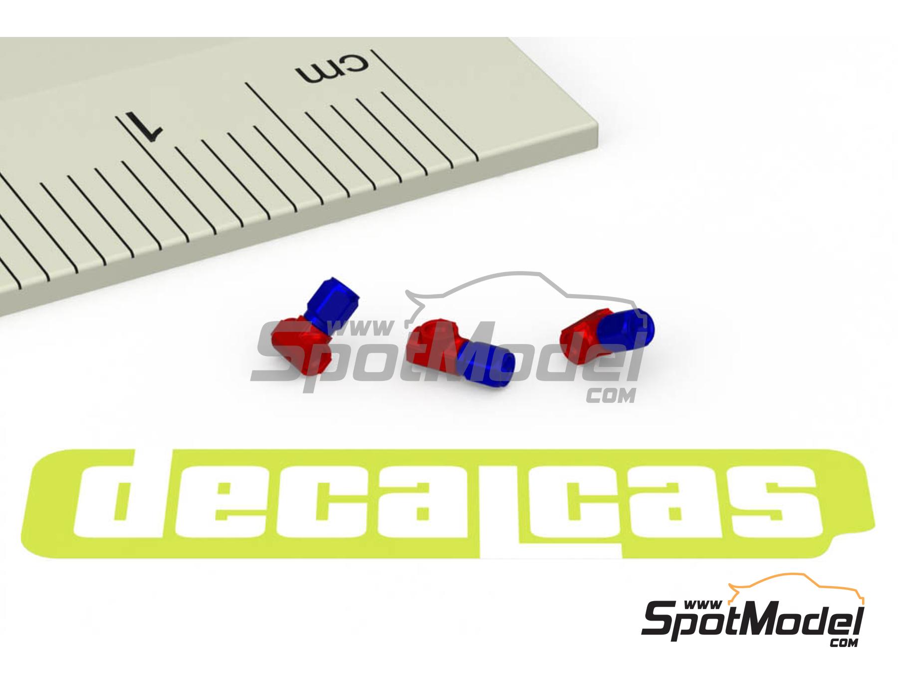 Image 7: 1.2mm Hose joints set 3 | Hose joints in 1/20 scale manufactured by Decalcas (ref. DCL-PAR048, also 4545782078602)