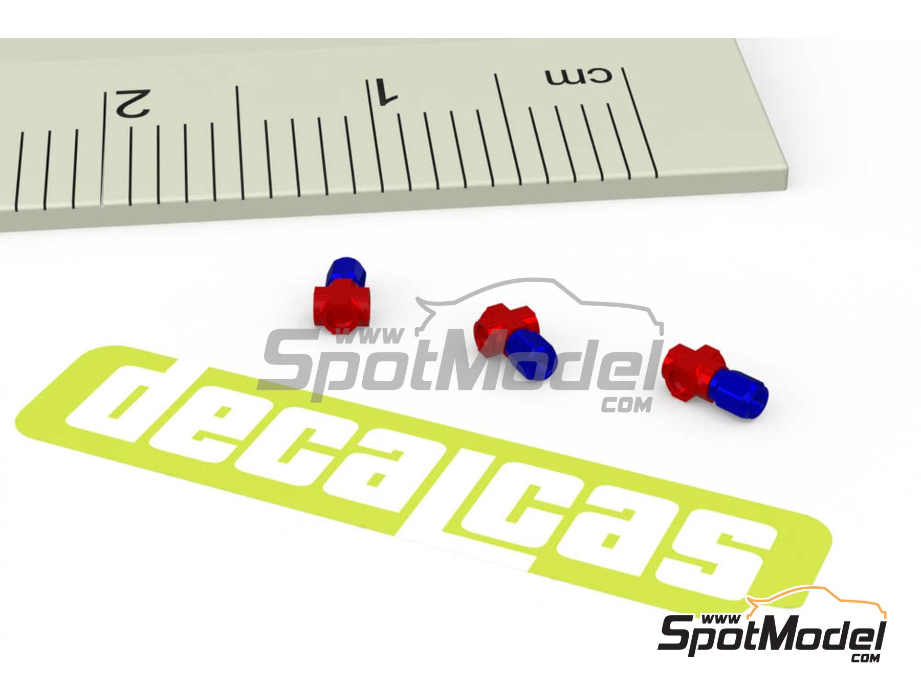 Image 8: 1.2mm Hose joints set 3 | Hose joints in 1/20 scale manufactured by Decalcas (ref. DCL-PAR048, also 4545782078602)