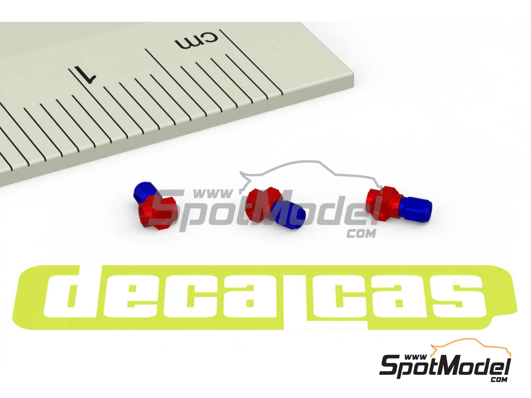 Image 9: 1.2mm Hose joints set 3 | Hose joints in 1/20 scale manufactured by Decalcas (ref. DCL-PAR048, also 4545782078602)