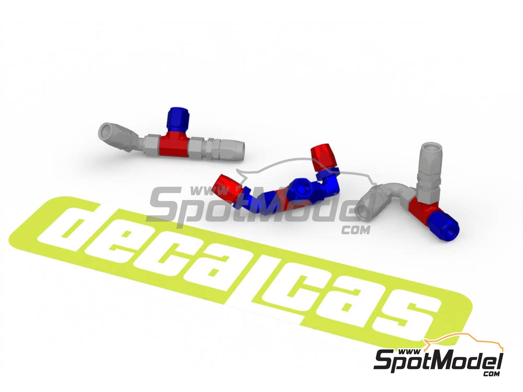 Image 12: 1.2mm Hose joints set 3 | Hose joints in 1/20 scale manufactured by Decalcas (ref. DCL-PAR048, also 4545782078602)