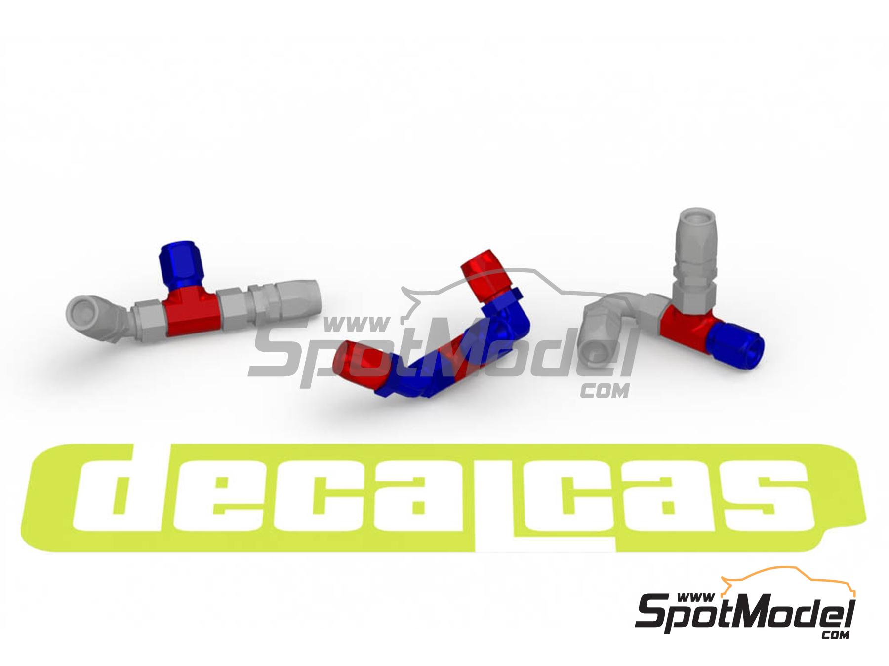 Image 13: 1.2mm Hose joints set 3 | Hose joints in 1/20 scale manufactured by Decalcas (ref. DCL-PAR048, also 4545782078602)