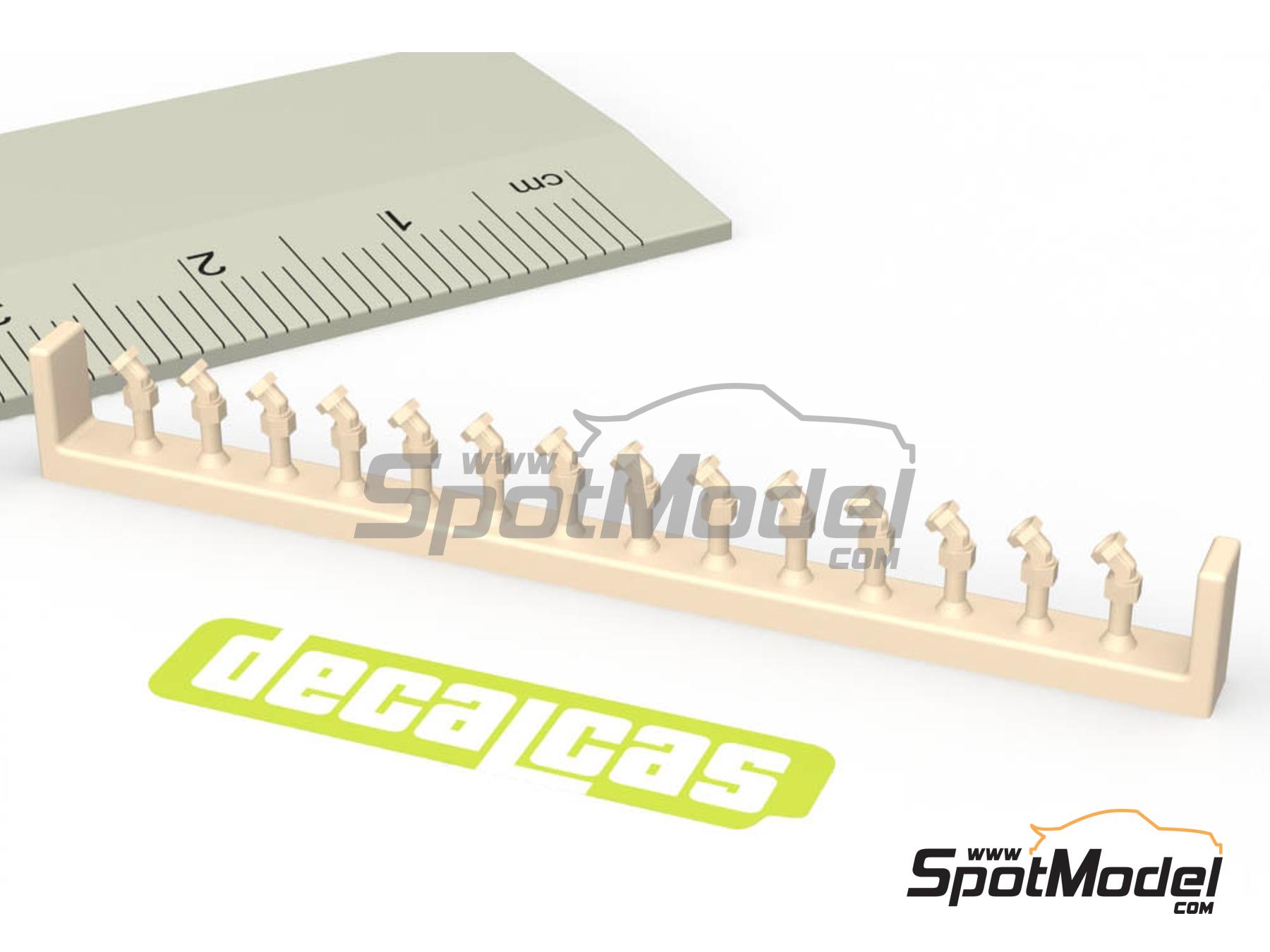 Image 20: 1.2mm Hose joints set 3 | Hose joints in 1/20 scale manufactured by Decalcas (ref. DCL-PAR048, also 4545782078602)