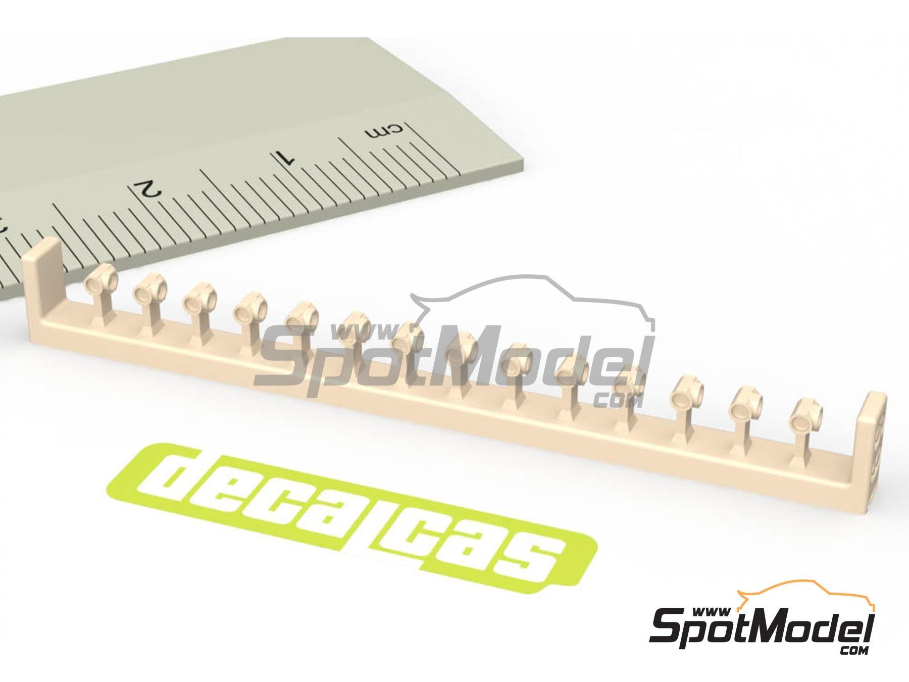 Image 26: 1.2mm Hose joints set 3 | Hose joints in 1/20 scale manufactured by Decalcas (ref. DCL-PAR048, also 4545782078602)