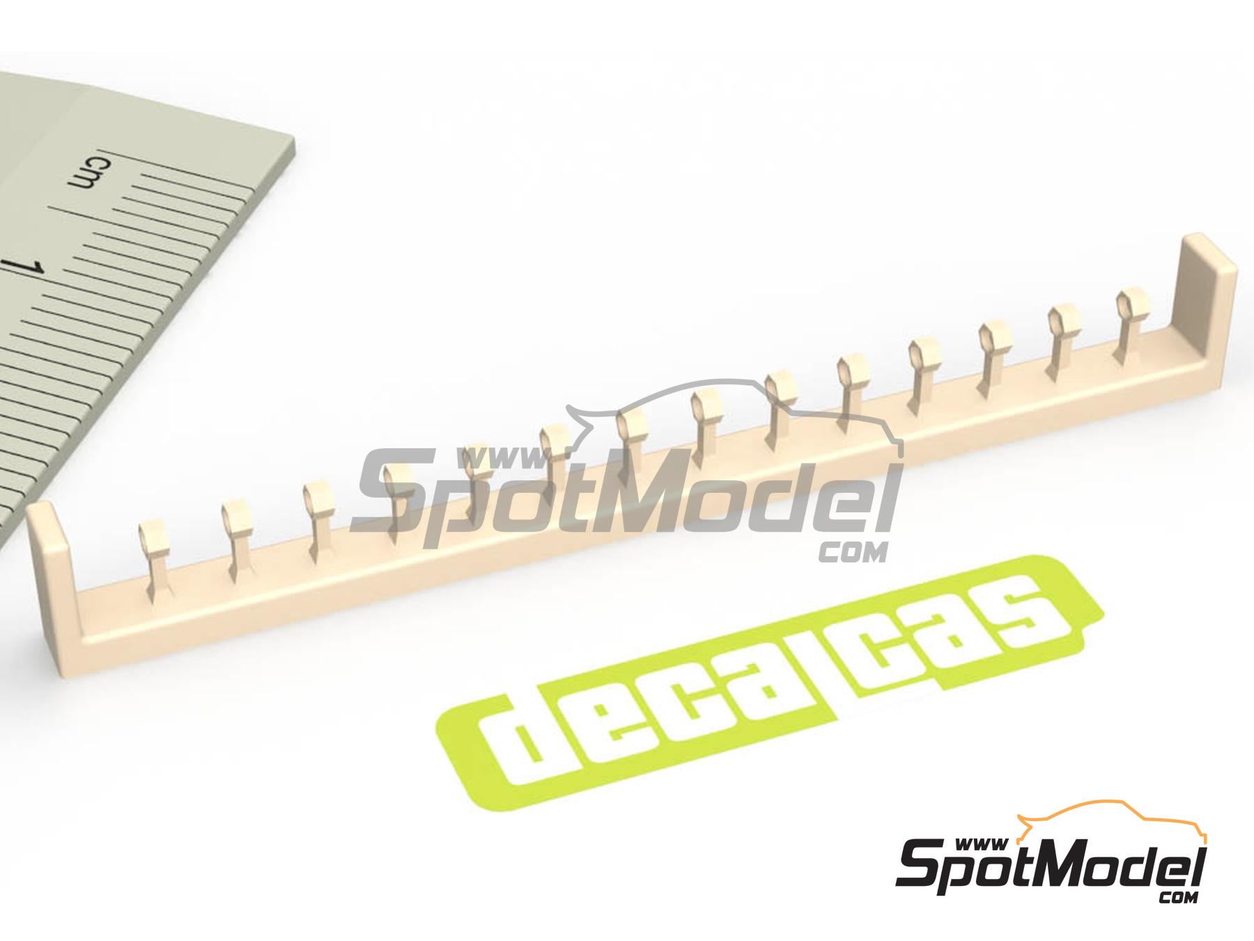 Image 30: 1.2mm Hose joints set 3 | Hose joints in 1/20 scale manufactured by Decalcas (ref. DCL-PAR048, also 4545782078602)