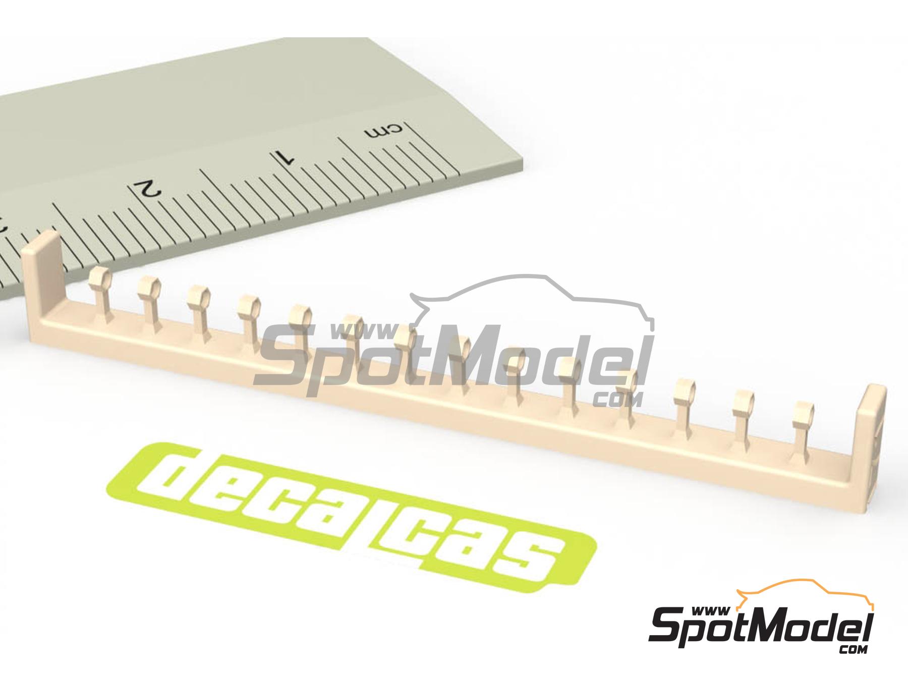Image 32: 1.2mm Hose joints set 3 | Hose joints in 1/20 scale manufactured by Decalcas (ref. DCL-PAR048, also 4545782078602)