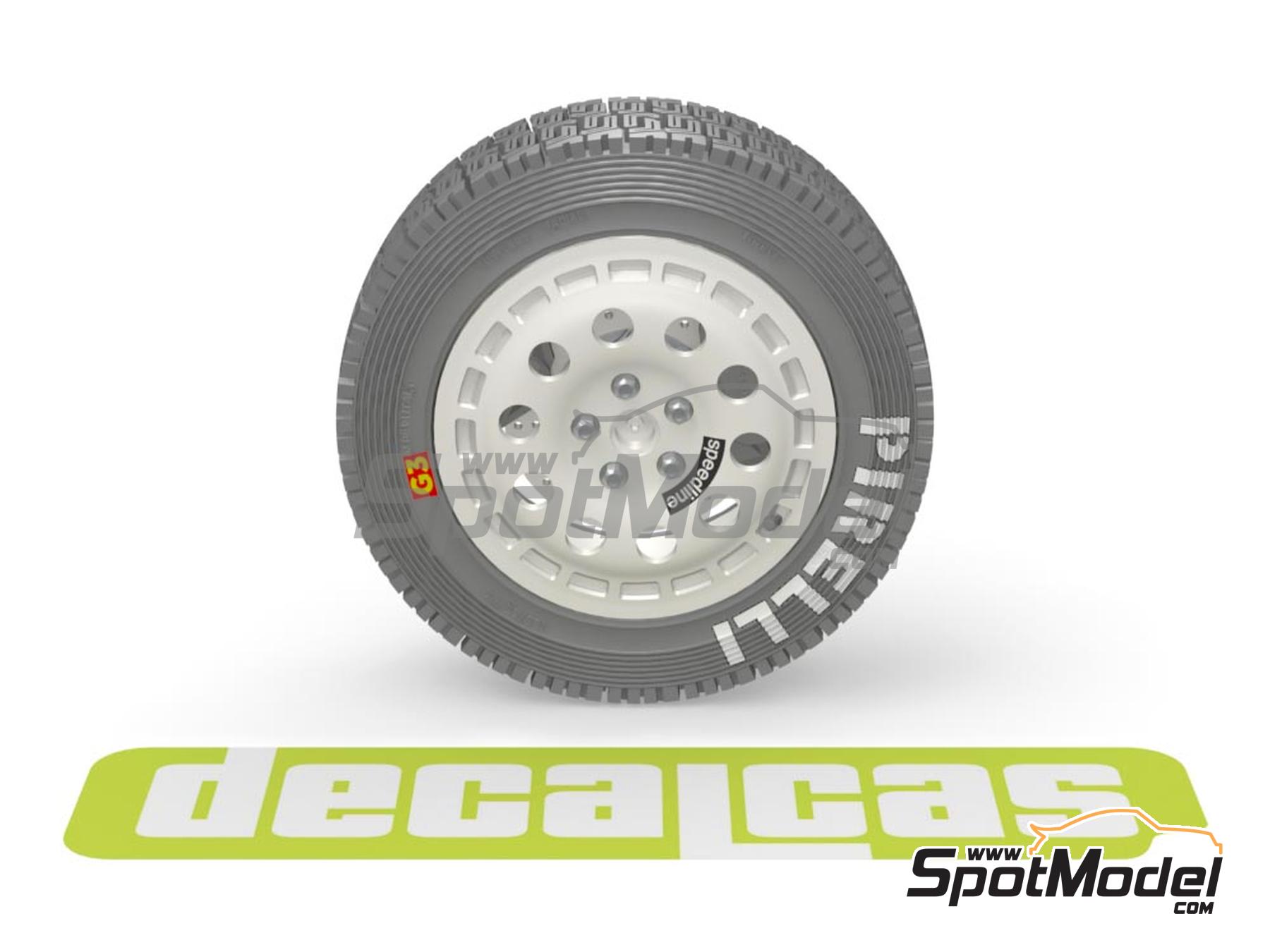Image 2: Lancia Delta S4 | Gravel conversion set in 1/24 scale manufactured by Decalcas (ref.&nbsp;DCL-PAR053)