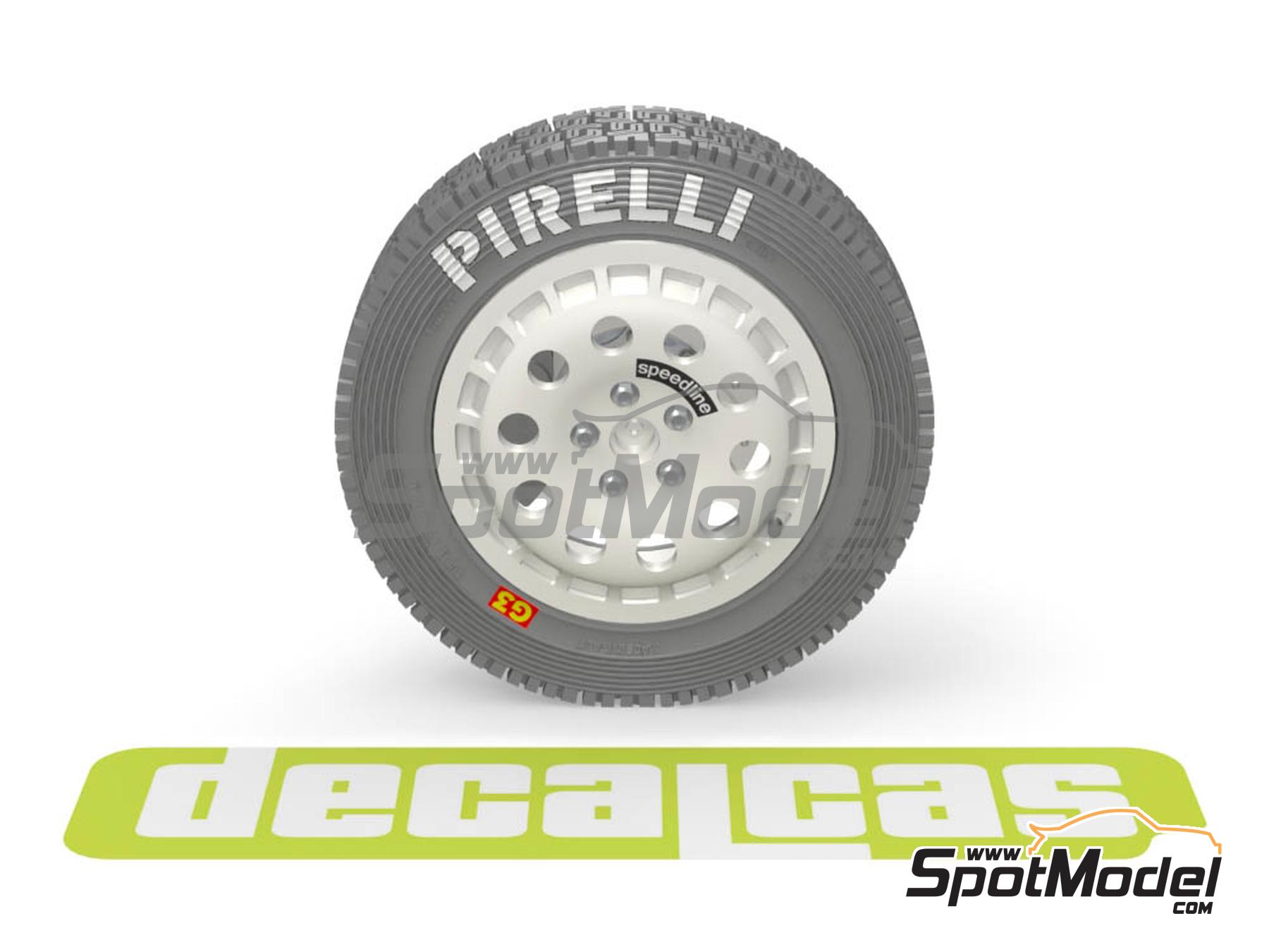 Image 8: Lancia Delta S4 | Gravel conversion set in 1/24 scale manufactured by Decalcas (ref.&nbsp;DCL-PAR053)