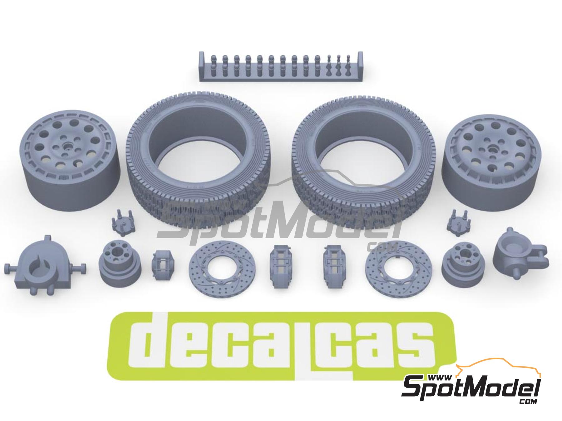 Image 24: Lancia Delta S4 | Gravel conversion set in 1/24 scale manufactured by Decalcas (ref.&nbsp;DCL-PAR053)