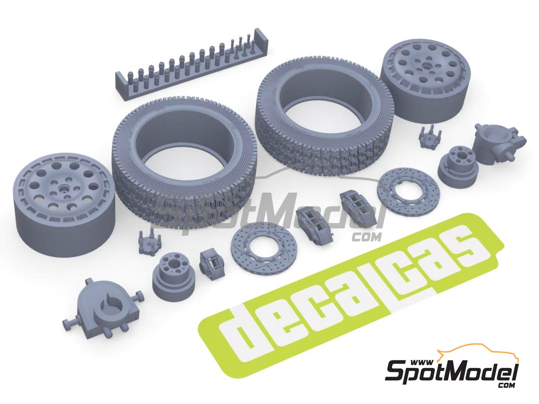 Image 25: Lancia Delta S4 | Gravel conversion set in 1/24 scale manufactured by Decalcas (ref.&nbsp;DCL-PAR053)
