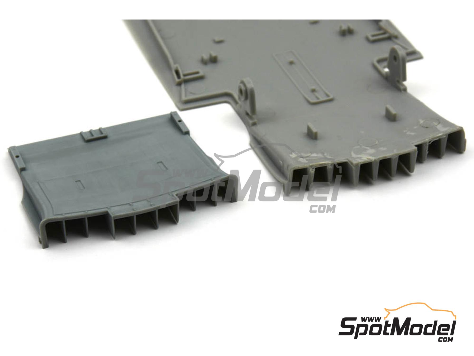 Image 25: Ford GT - 24 Horas de Le Mans 2017 | Set de mejora y detallado en escala&nbsp;1/24 fabricado por Decalcas (ref.&nbsp;DCL-PAR055)