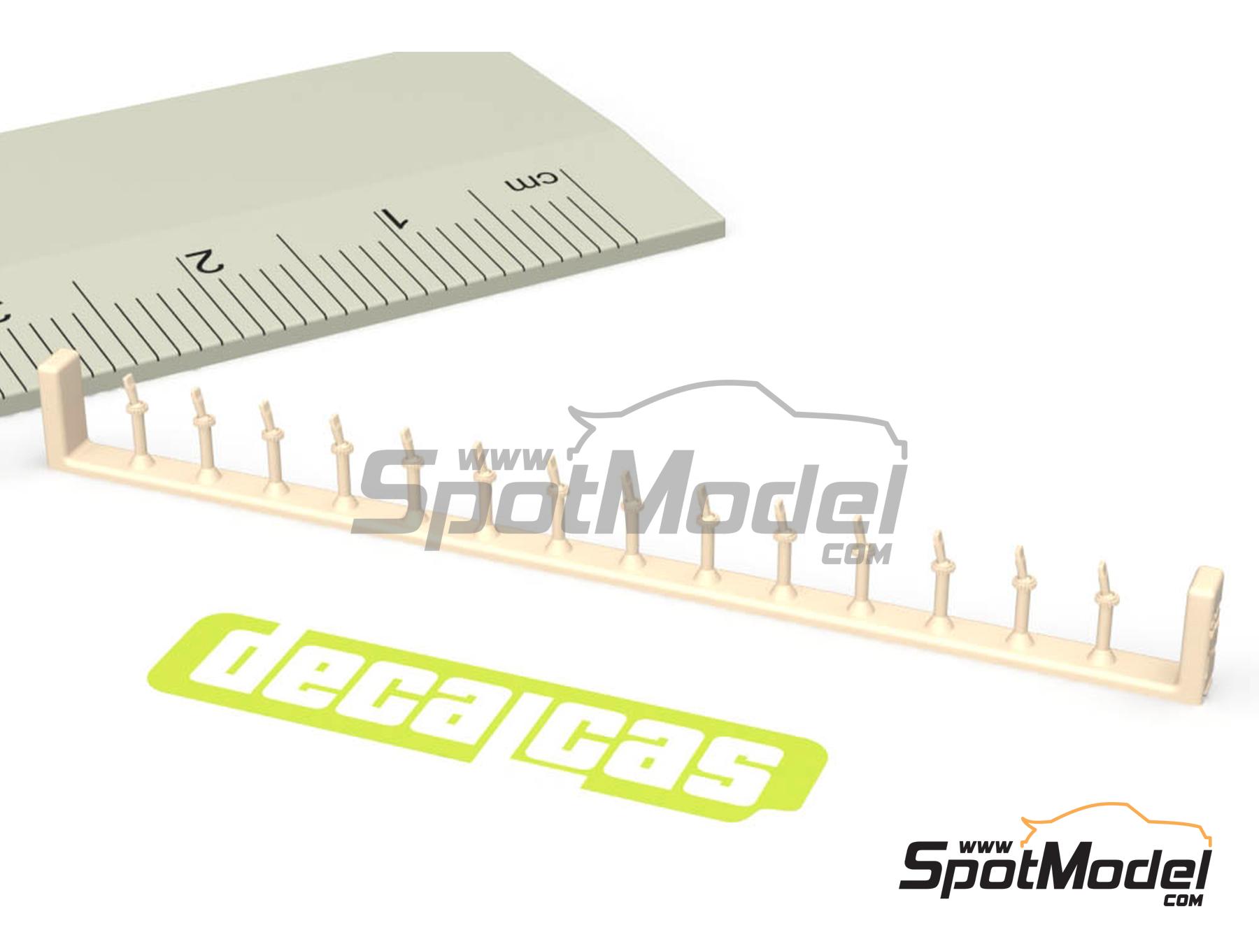 Image 3: Flat toggle switches - Type 1 | Detail in 1/20 scale manufactured by Decalcas (ref.&nbsp;DCL-PAR056)