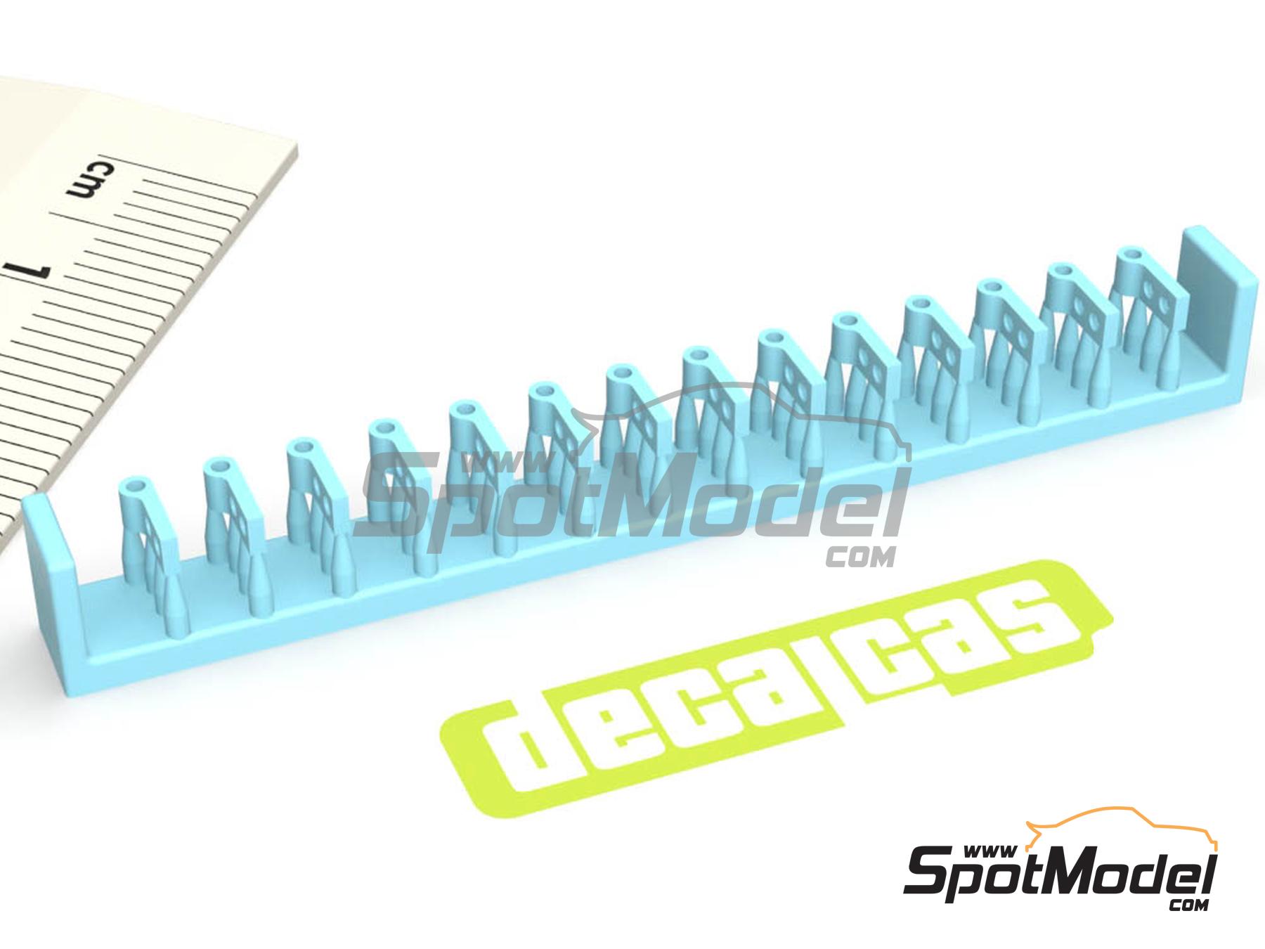 Image 5: Hood door hinges - Type 2 | Detail manufactured by Decalcas (ref.&nbsp;DCL-PAR058)