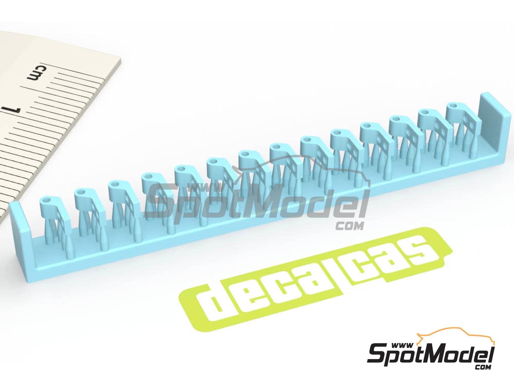 Image 7: Hood door hinges - Type 2 | Detail manufactured by Decalcas (ref.&nbsp;DCL-PAR058)