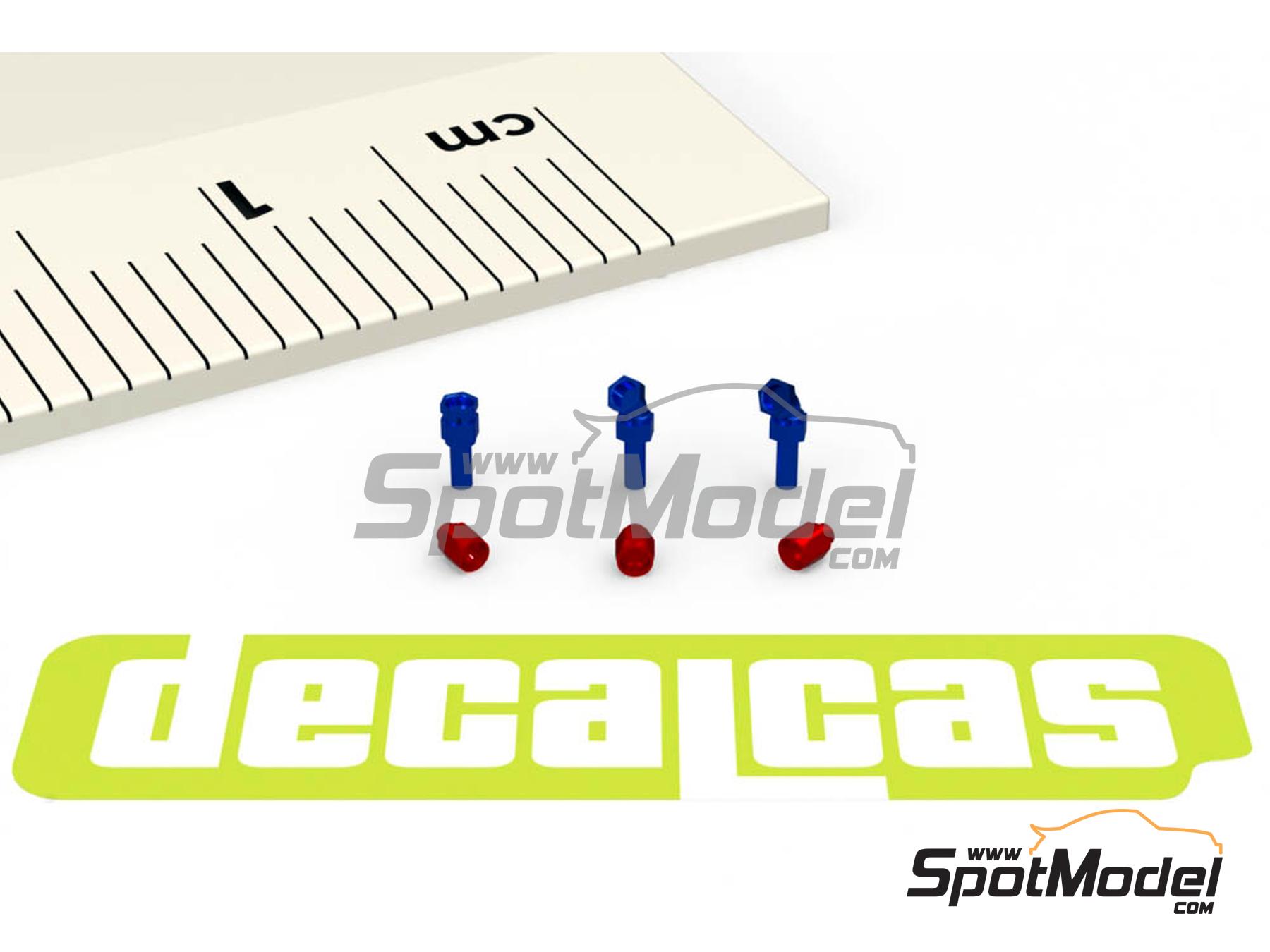 Image 2: 0.8mm Hose joints set 1 | Hose joints in 1/24 scale manufactured by Decalcas (ref.&nbsp;DCL-PAR059)
