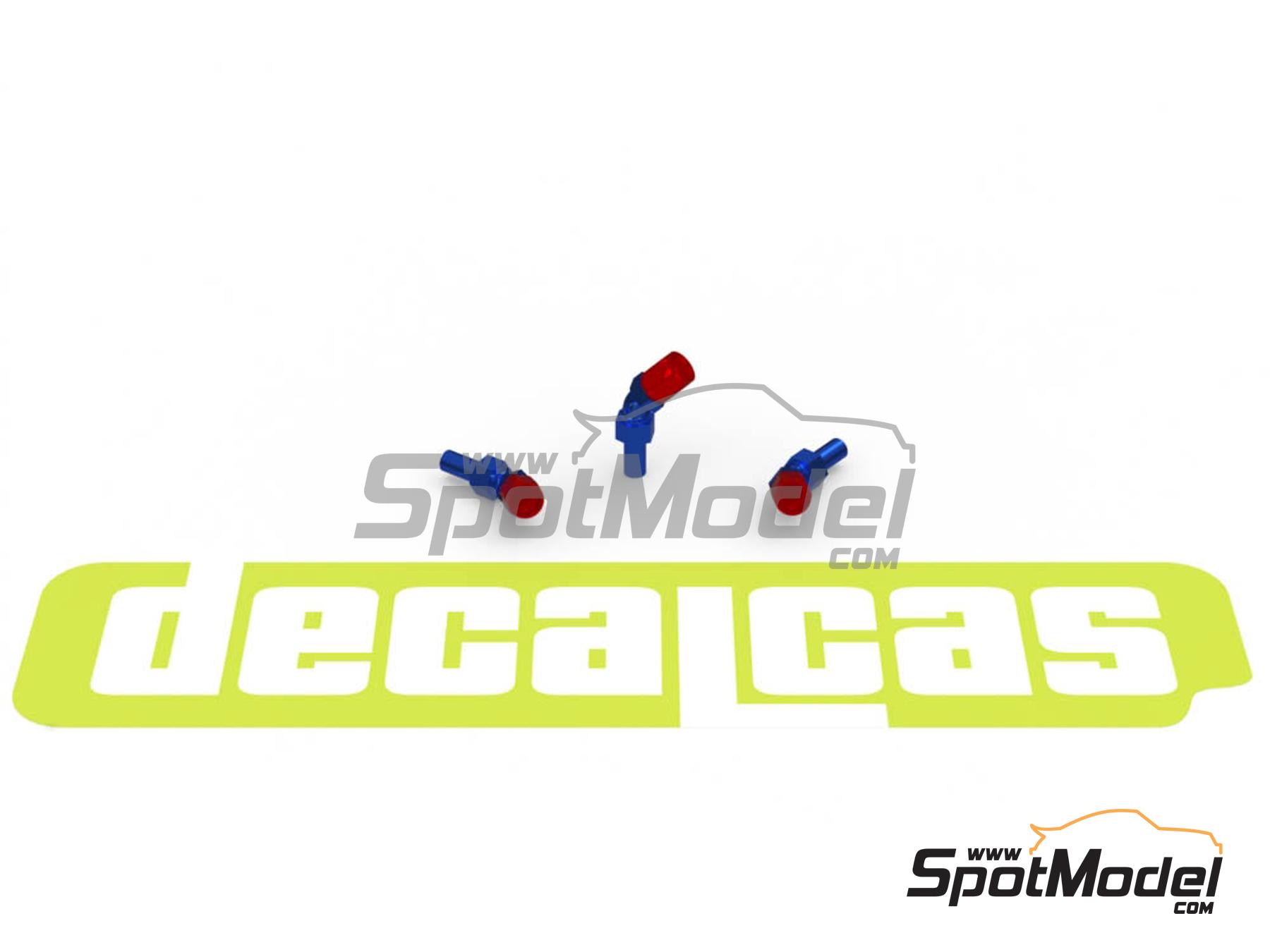 Image 6: 0.8mm Hose joints set 1 | Hose joints in 1/24 scale manufactured by Decalcas (ref.&nbsp;DCL-PAR059)