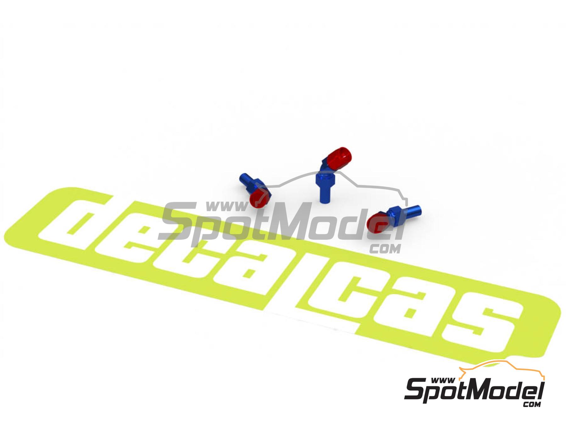 Image 7: 0.8mm Hose joints set 1 | Hose joints in 1/24 scale manufactured by Decalcas (ref.&nbsp;DCL-PAR059)