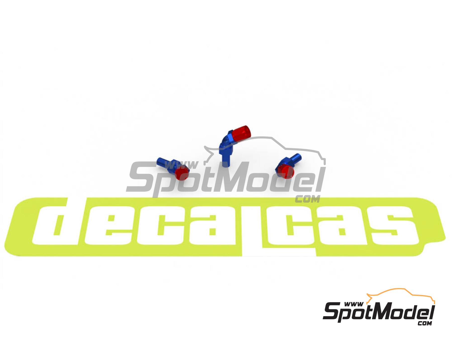 Image 8: 0.8mm Hose joints set 1 | Hose joints in 1/24 scale manufactured by Decalcas (ref.&nbsp;DCL-PAR059)