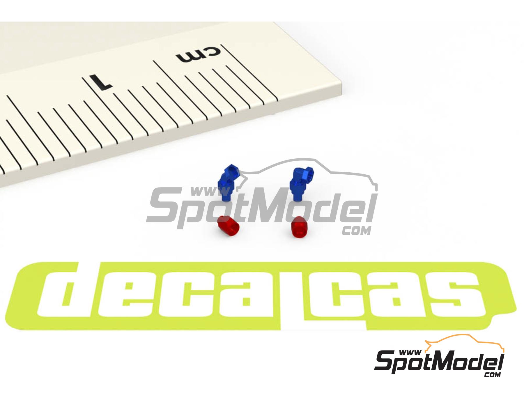 Image 2: 0.8mm Hose joints set 3 | Hose joints in 1/24 scale manufactured by Decalcas (ref. DCL-PAR061)