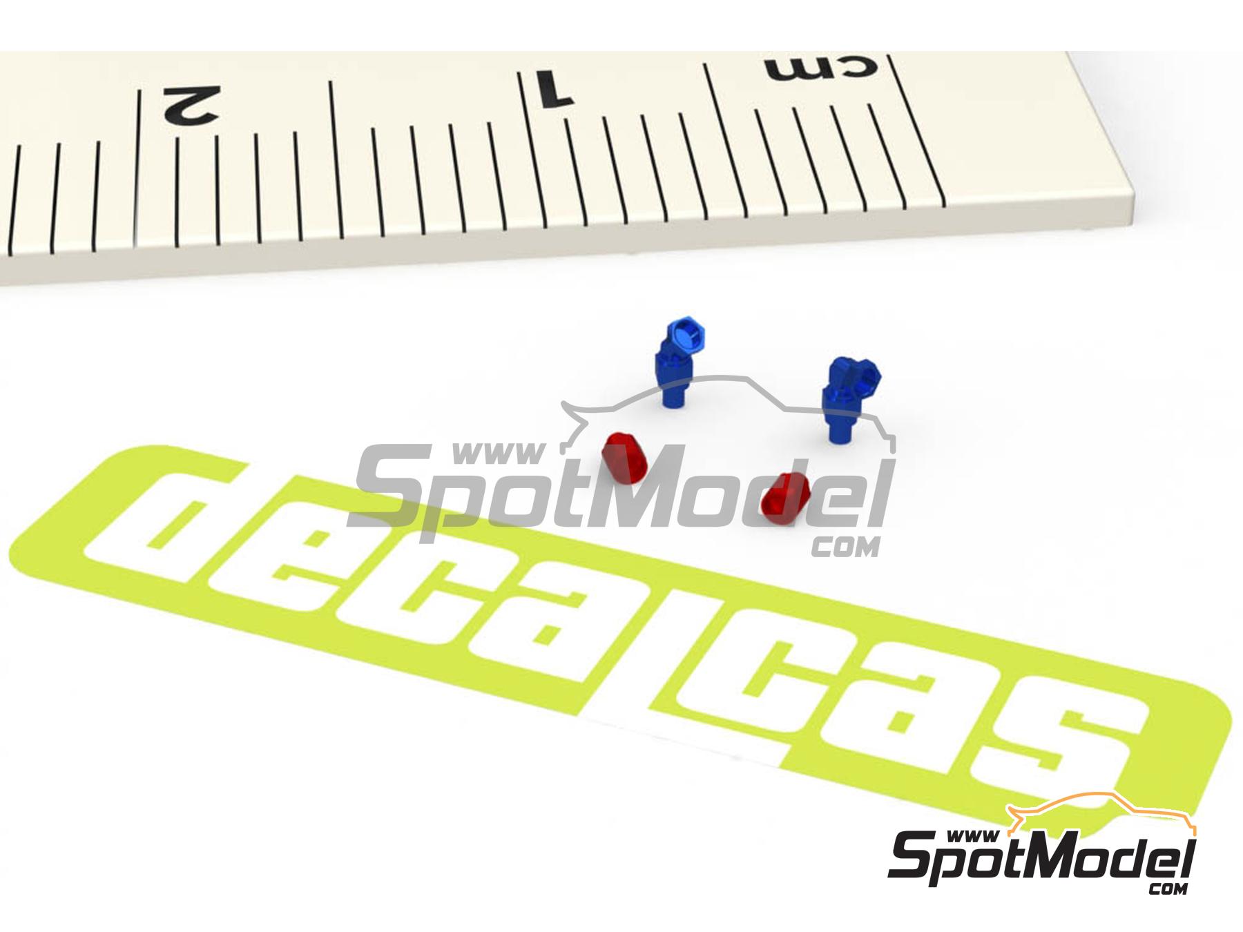 Image 3: 0.8mm Hose joints set 3 | Hose joints in 1/24 scale manufactured by Decalcas (ref. DCL-PAR061)