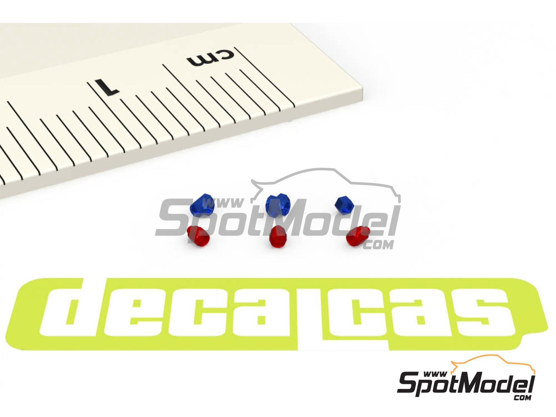 Image 8: 0.8mm Hose joints set 3 | Hose joints in 1/24 scale manufactured by Decalcas (ref. DCL-PAR061)