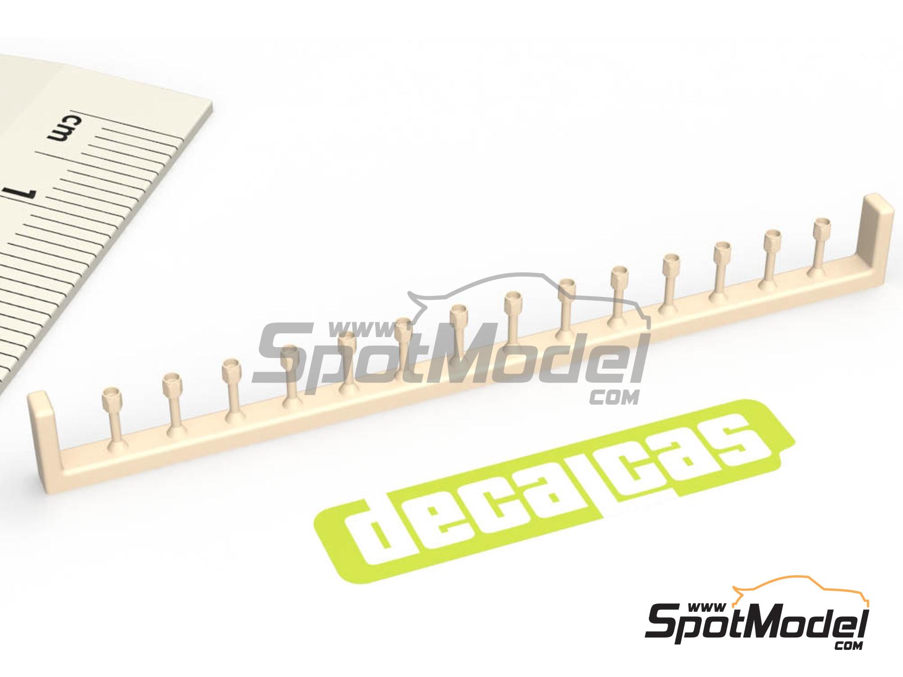 Image 22: 0.8mm Hose joints set 3 | Hose joints in 1/24 scale manufactured by Decalcas (ref. DCL-PAR061)