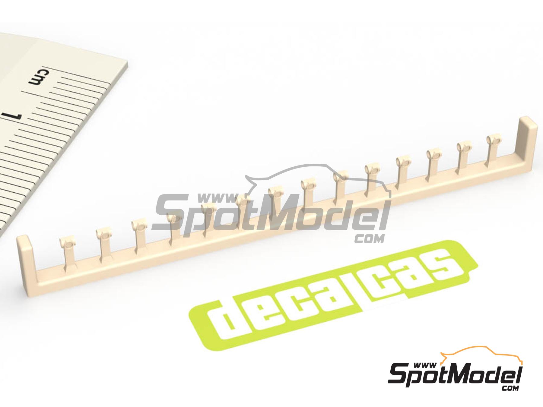 Image 28: 0.8mm Hose joints set 3 | Hose joints in 1/24 scale manufactured by Decalcas (ref. DCL-PAR061)