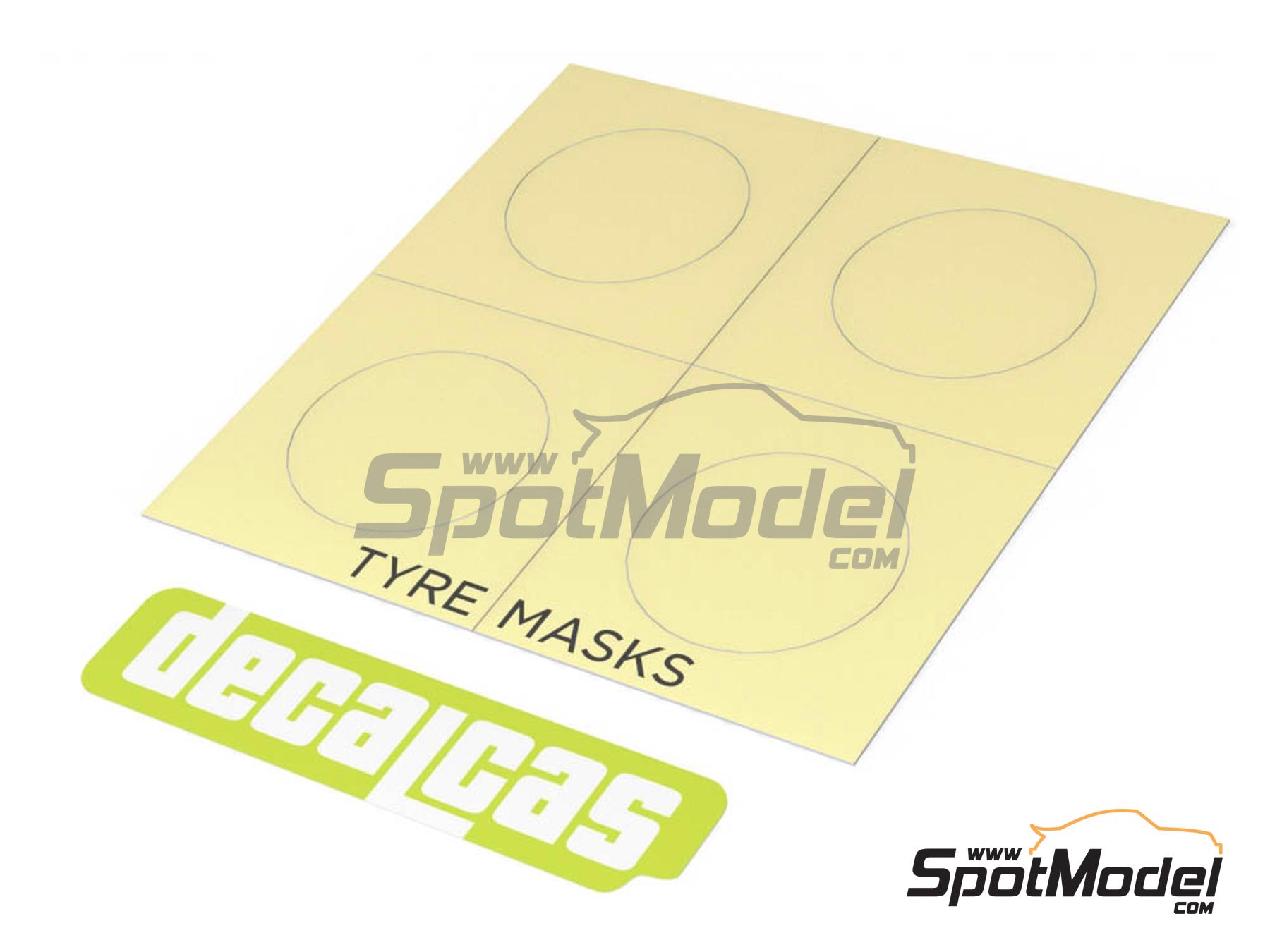 Image 15: BMW M8 GTE - BBS rim + Michelin tyres | Rims and tyres set in 1/24 scale manufactured by Decalcas (ref.&nbsp;DCL-PAR062)