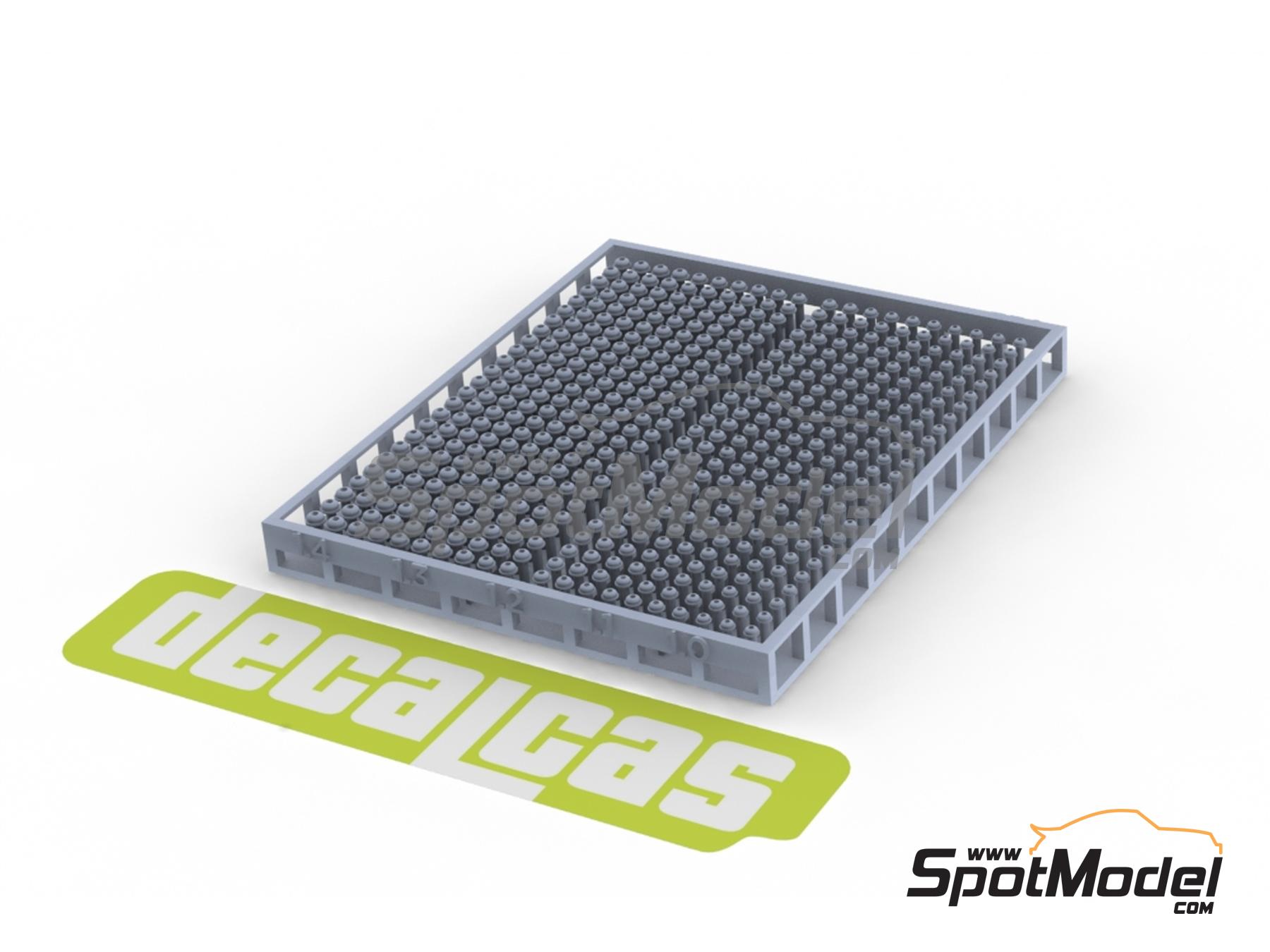 Image 2: Button head hex socket screws with washer 1.0mm, 1.1mm, 1.2mm, 1.3mm and 1.4mm | Fasteners manufactured by Decalcas (ref. DCL-PAR075)