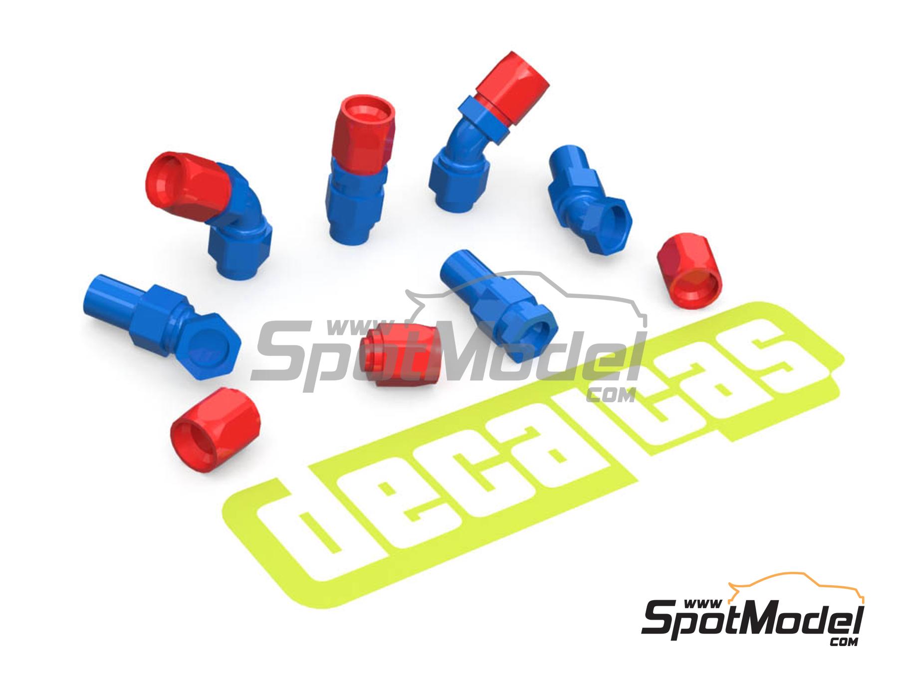 Image 9: Racores de 2.0mm - Set 1 | Rácores en escala 1/12 fabricado por Decalcas (ref. DCL-PAR077)