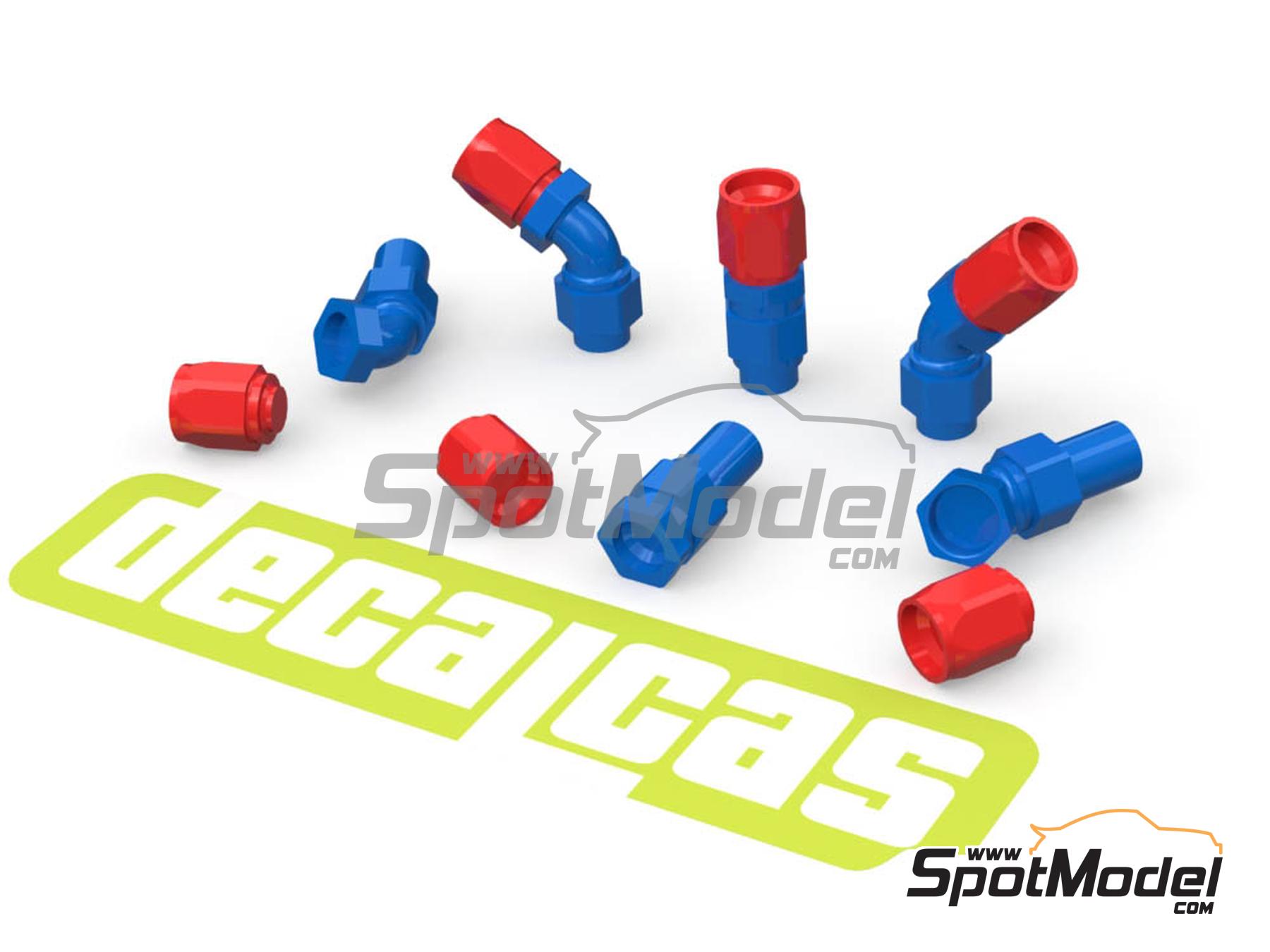 Image 11: Racores de 2.0mm - Set 1 | Rácores en escala 1/12 fabricado por Decalcas (ref. DCL-PAR077)