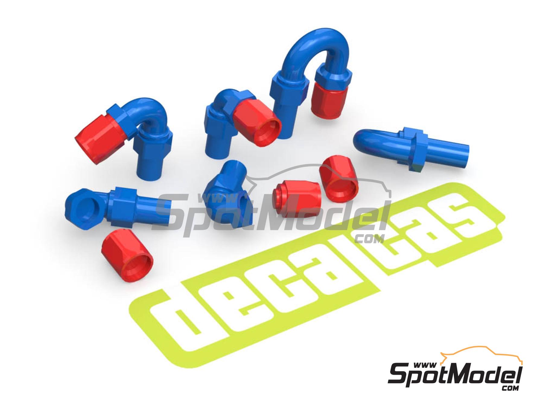 Image 9: 2.0mm Hose joints - Set 2 | Hose joints in 1/12 scale manufactured by Decalcas (ref. DCL-PAR078)
