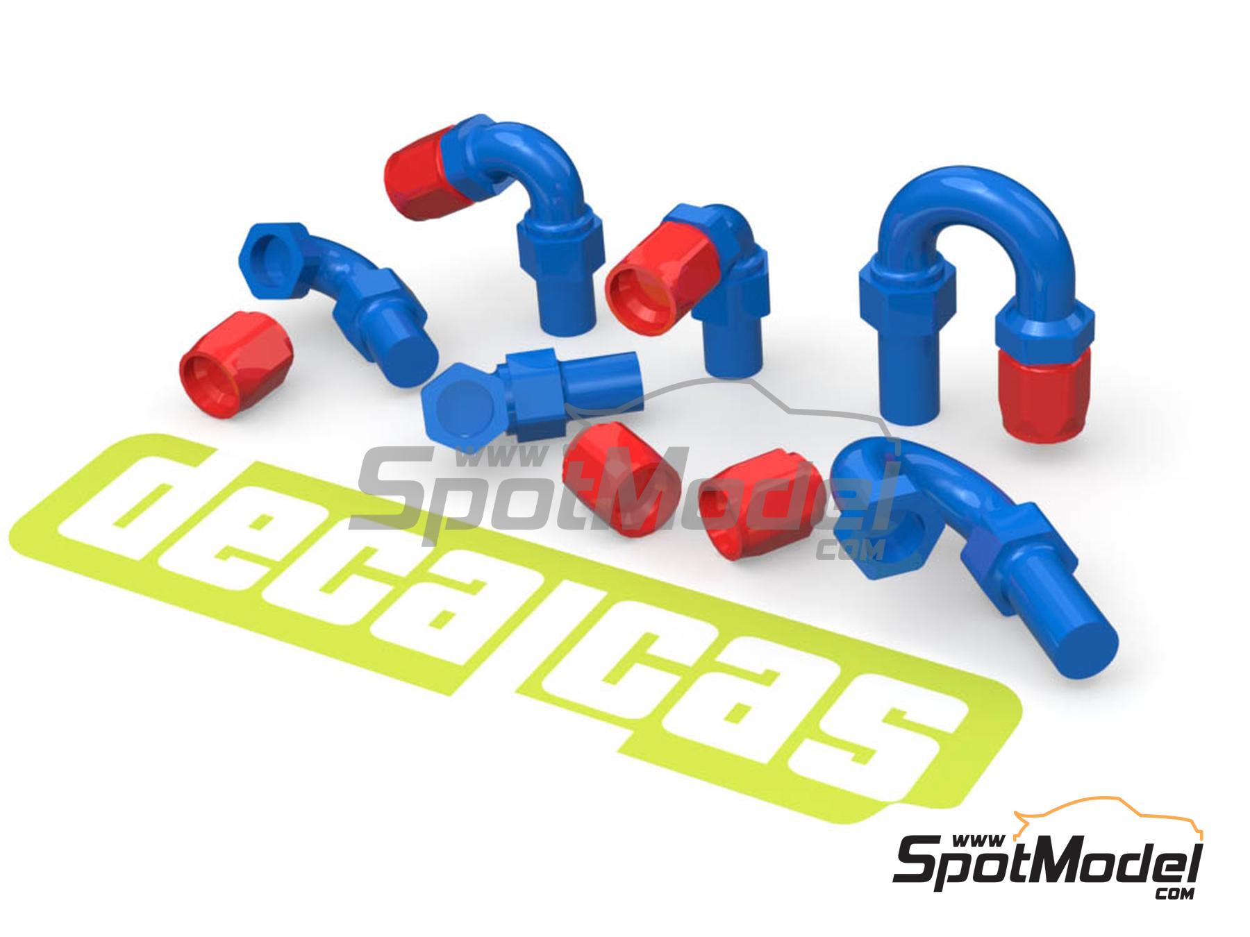 Image 11: 2.0mm Hose joints - Set 2 | Hose joints in 1/12 scale manufactured by Decalcas (ref. DCL-PAR078)