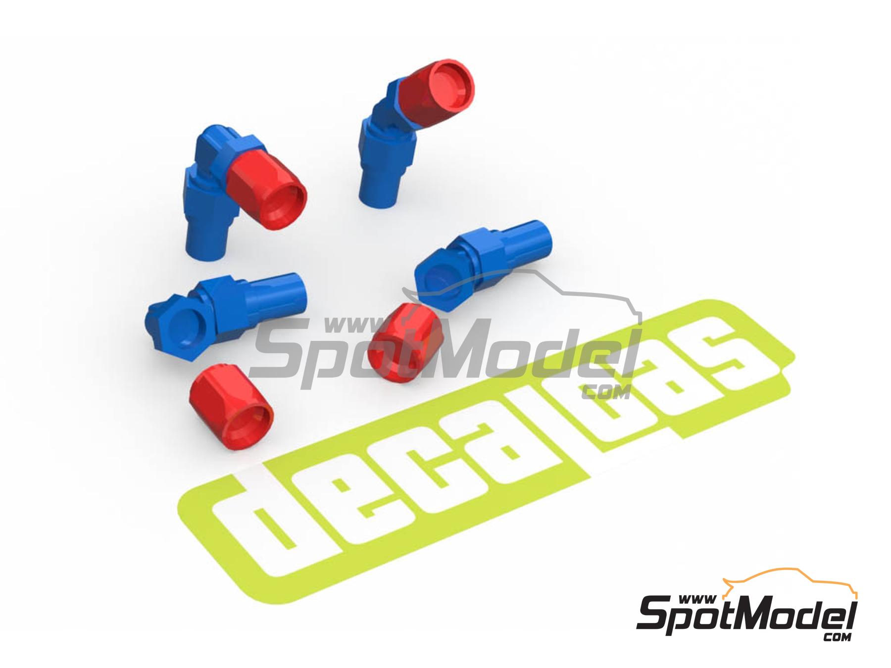 Image 15: 2.0mm Hose joints - Set 3 | Hose joints in 1/12 scale manufactured by Decalcas (ref.&nbsp;DCL-PAR079)
