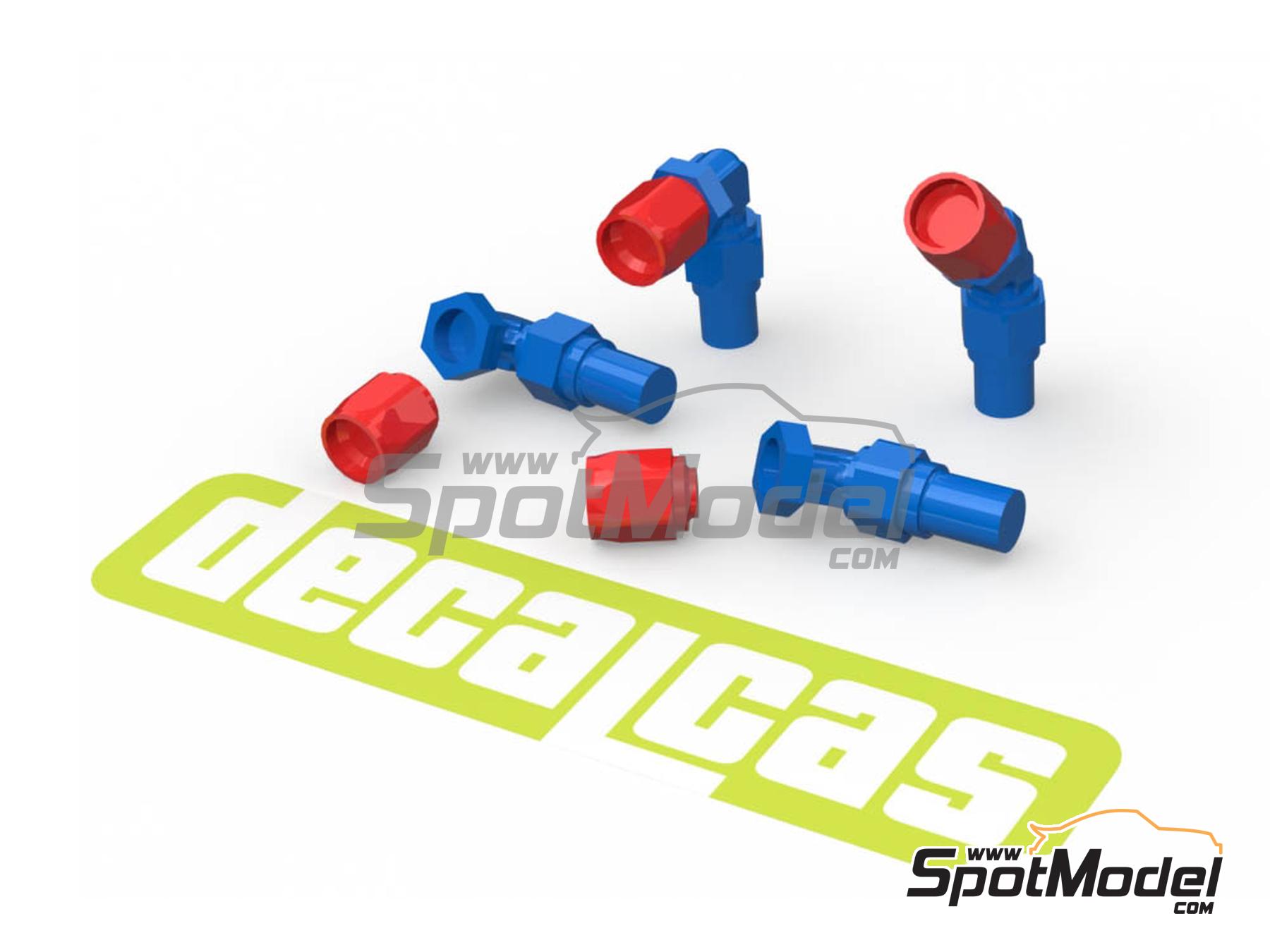 Image 17: 2.0mm Hose joints - Set 3 | Hose joints in 1/12 scale manufactured by Decalcas (ref.&nbsp;DCL-PAR079)