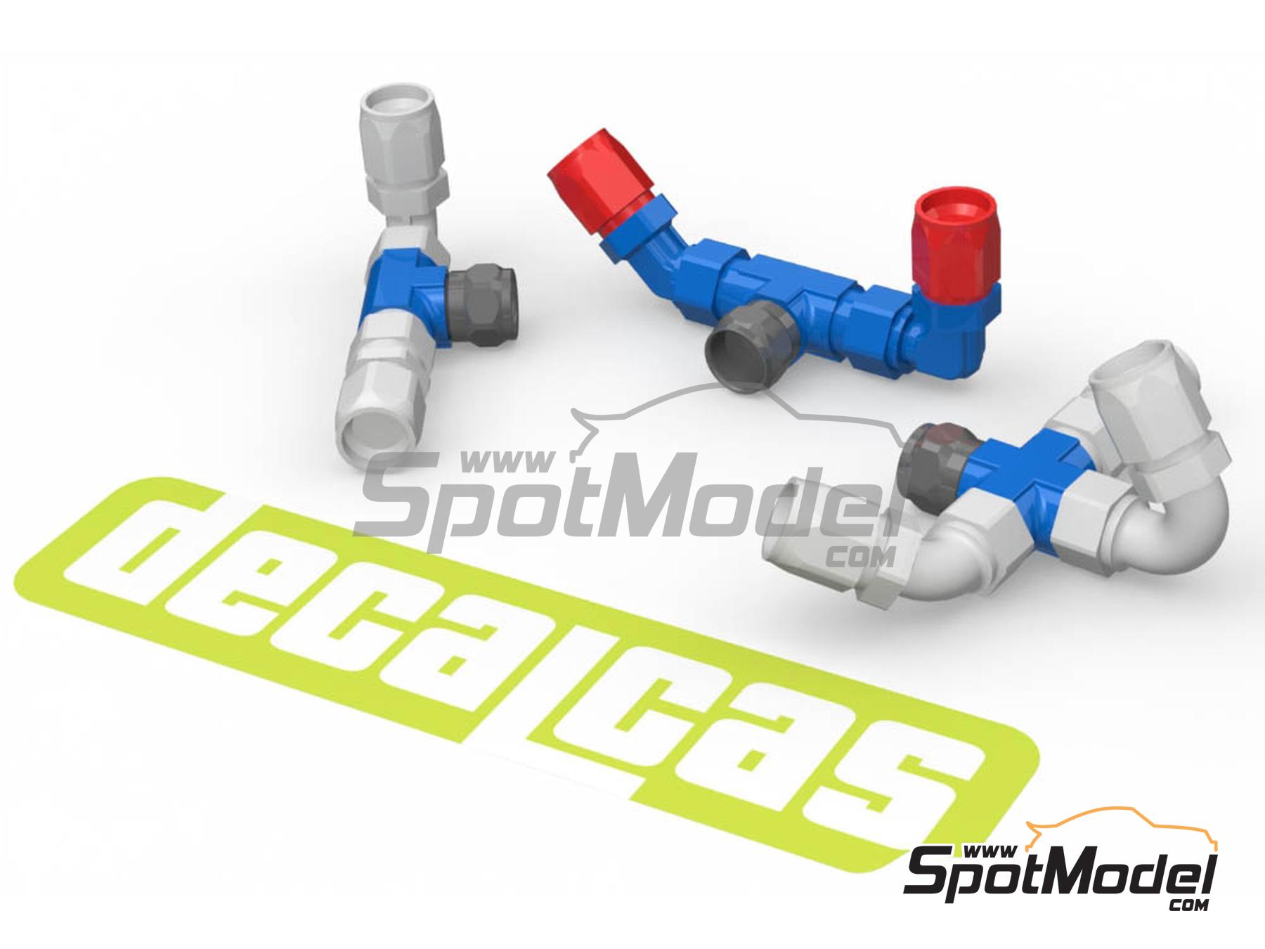 Image 23: 2.0mm Hose joints - Set 3 | Hose joints in 1/12 scale manufactured by Decalcas (ref.&nbsp;DCL-PAR079)