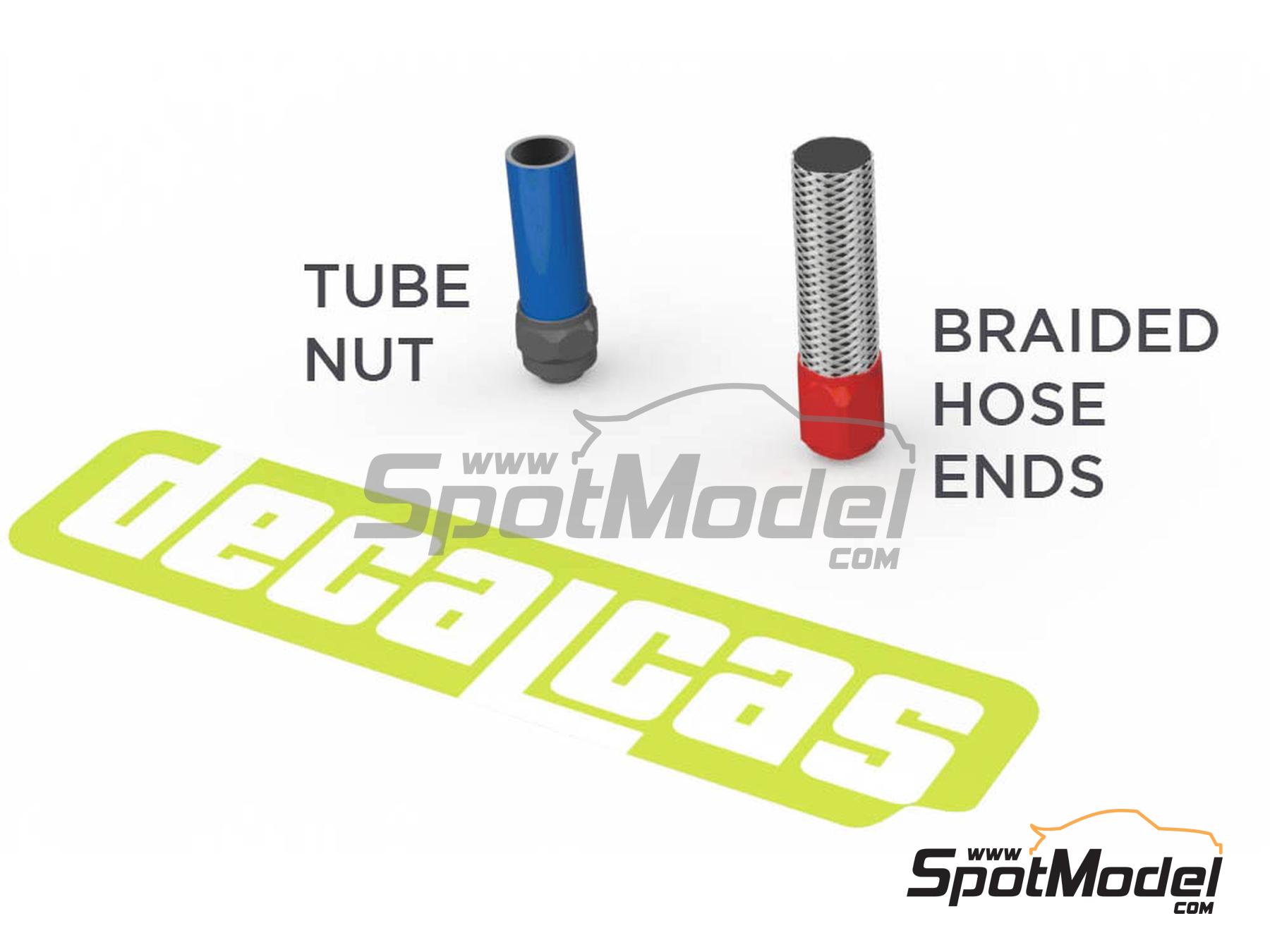 Image 24: 2.0mm Hose joints - Set 3 | Hose joints in 1/12 scale manufactured by Decalcas (ref.&nbsp;DCL-PAR079)
