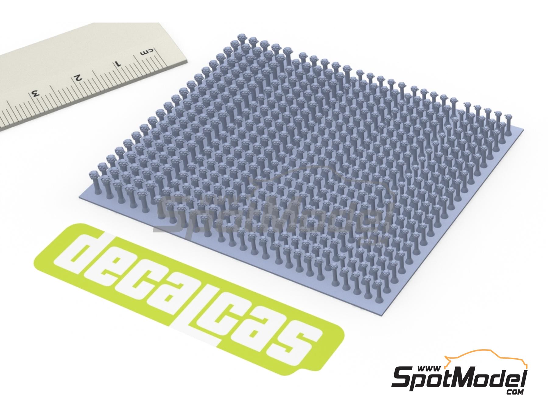 Image 1: Tuerca de torreta con pasador 1,125mm, 1,25mm, 1,3mm, 1,5mm, 1,70mm | Tuercas fabricado por Decalcas (ref.&nbsp;DCL-PAR081)