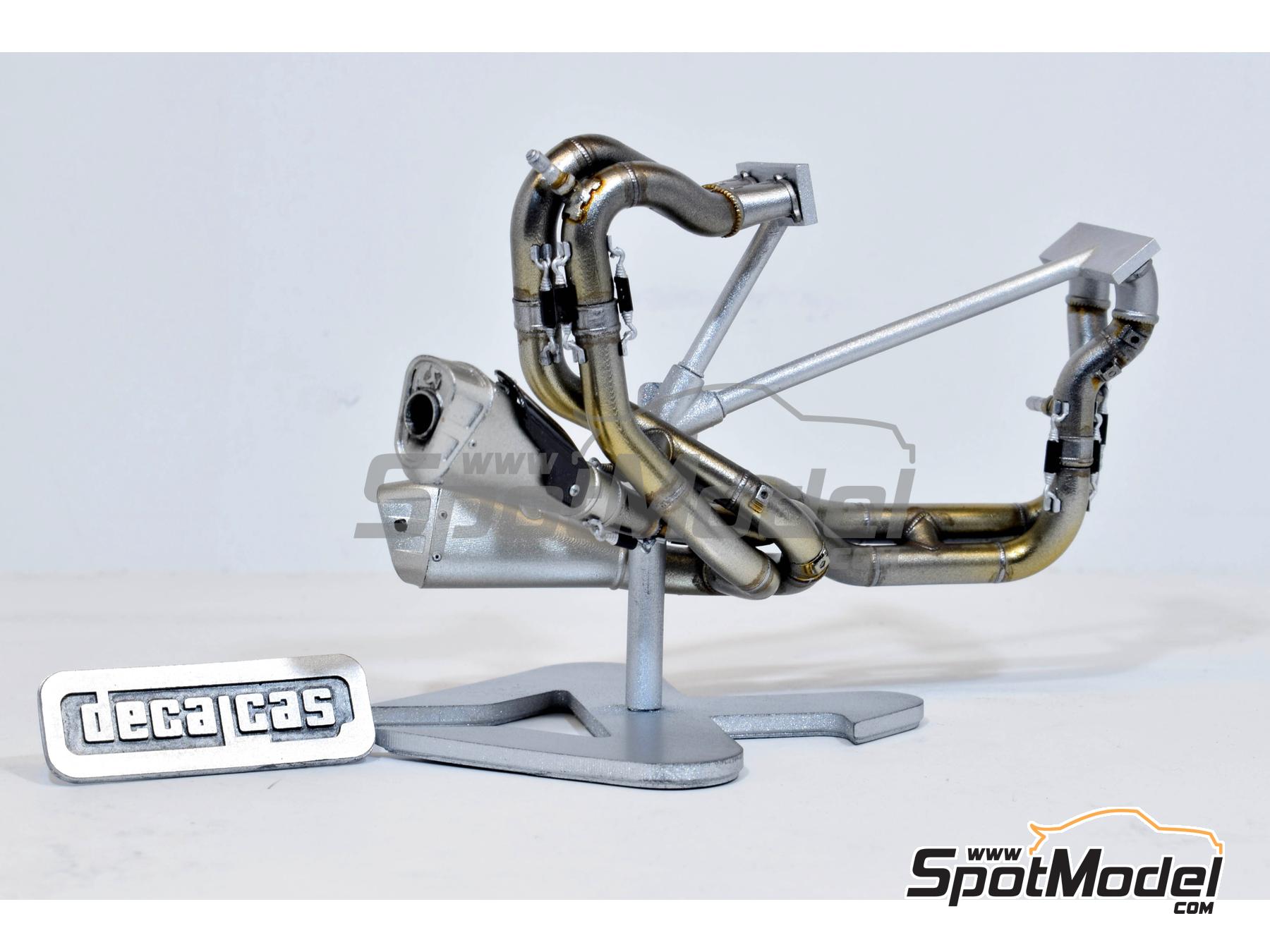 Image 15: Ducati Superleggera V4 | Exhaust in 1/12 scale manufactured by Decalcas (ref. DCL-PAR085)