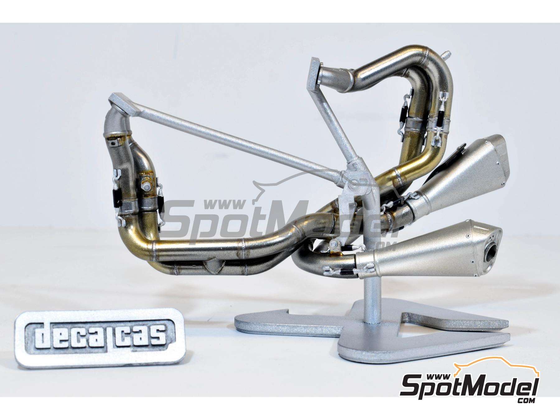 Image 16: Ducati Superleggera V4 | Exhaust in 1/12 scale manufactured by Decalcas (ref. DCL-PAR085)