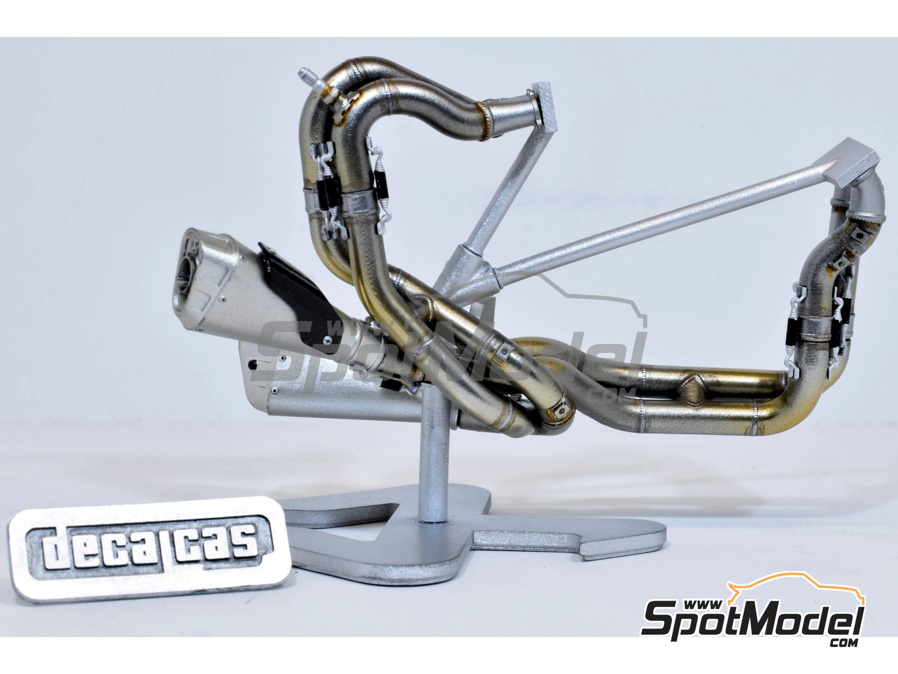 Image 17: Ducati Superleggera V4 | Exhaust in 1/12 scale manufactured by Decalcas (ref. DCL-PAR085)
