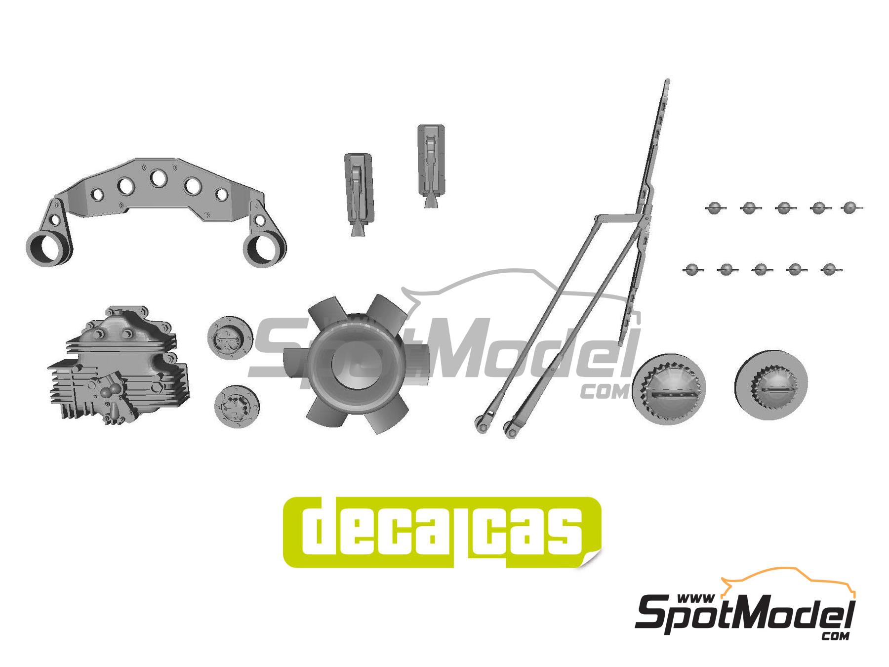 Image 1: Porsche 917K | Set de mejora y detallado en escala&nbsp;1/24 fabricado por Decalcas (ref.&nbsp;DCL-PAR090)