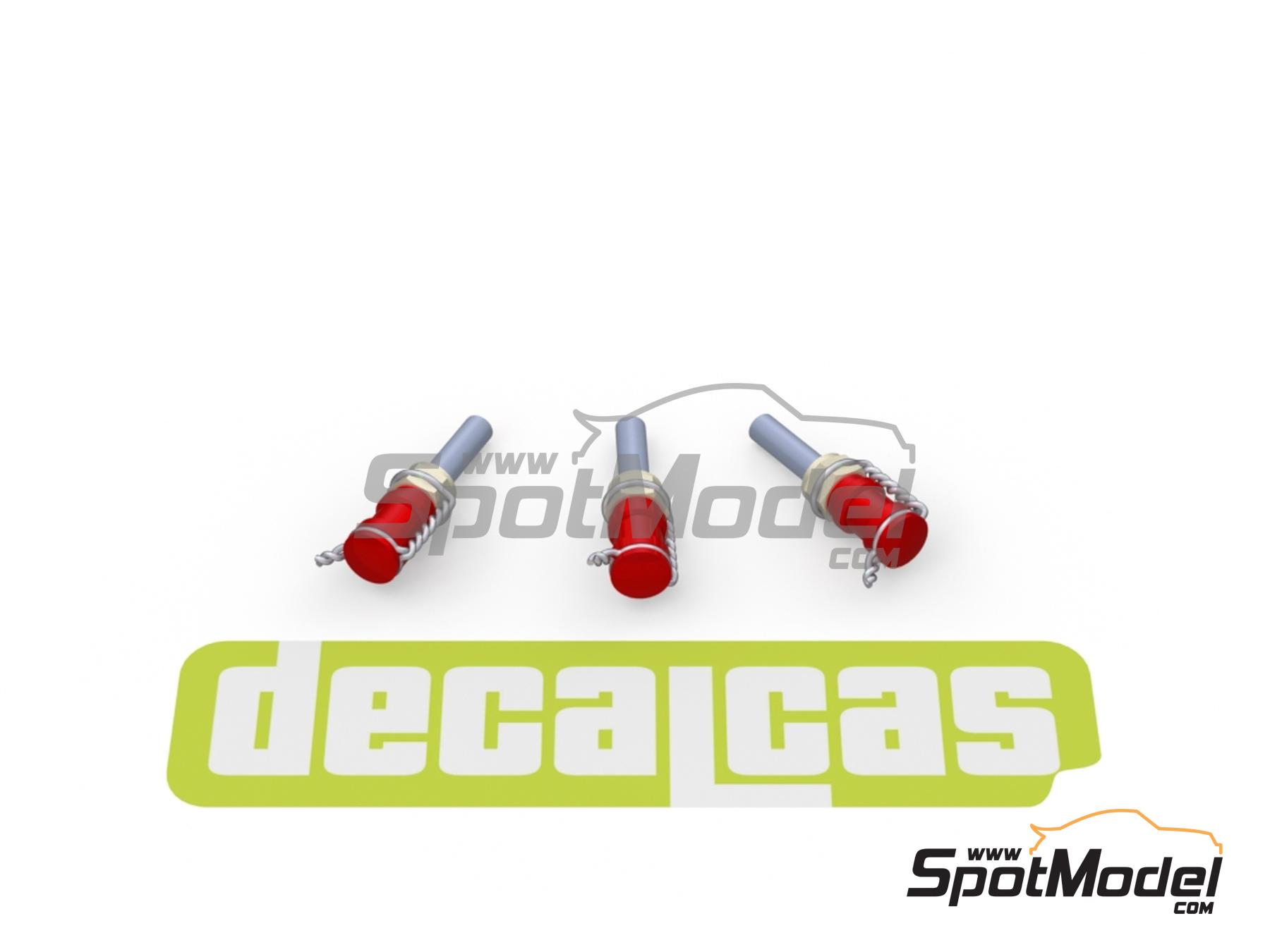 Image 2: Quick disconnect coupler with cap - Type 1 | Detail in 1/12 scale manufactured by Decalcas (ref.&nbsp;DCL-PAR093)