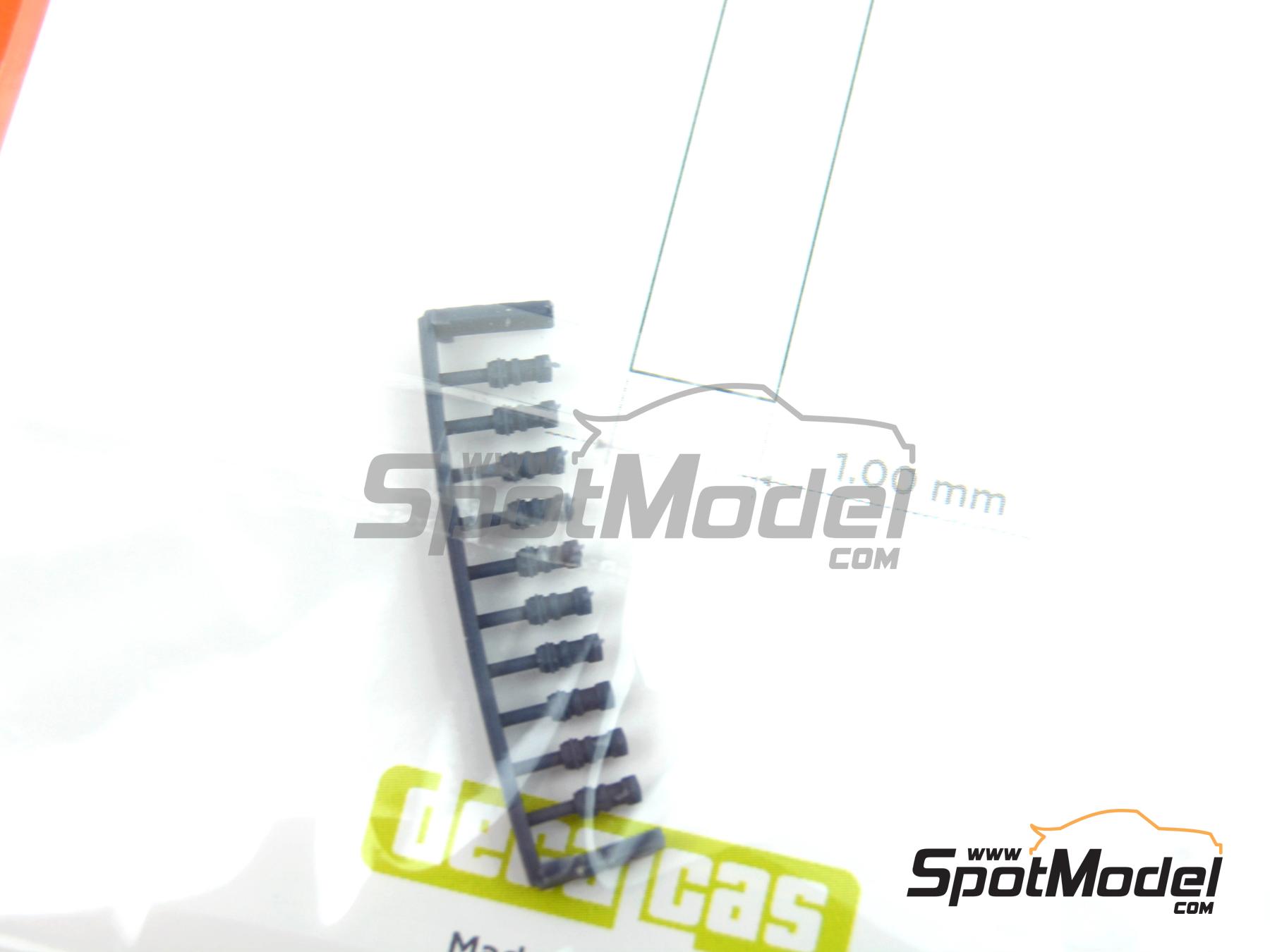 Image 10: Quick disconnect coupler with cap - Type 1 | Detail in 1/12 scale manufactured by Decalcas (ref.&nbsp;DCL-PAR093)