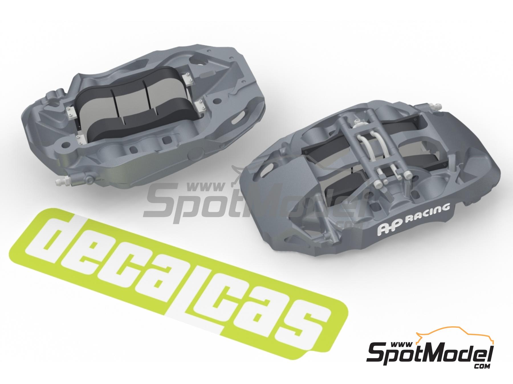 Image 4: Porsche 911 991 GT3 RSR -  2018 | Frenos en escala 1/24 fabricado por Decalcas (ref. DCL-PAR095)