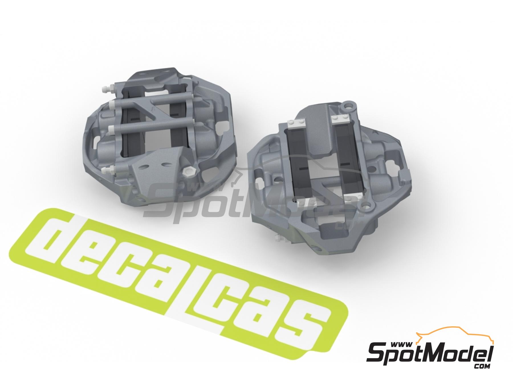 Image 7: Porsche 911 991 GT3 RSR -  2018 | Frenos en escala 1/24 fabricado por Decalcas (ref. DCL-PAR095)