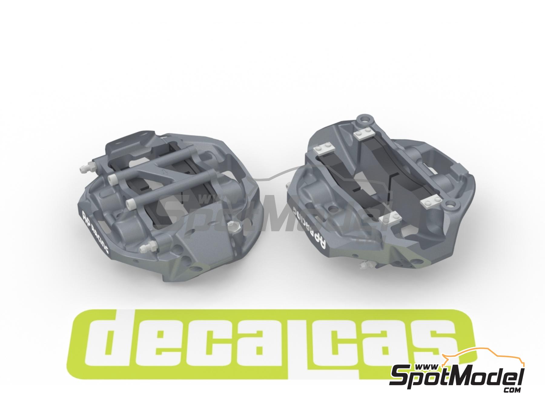 Image 8: Porsche 911 991 GT3 RSR -  2018 | Frenos en escala 1/24 fabricado por Decalcas (ref. DCL-PAR095)