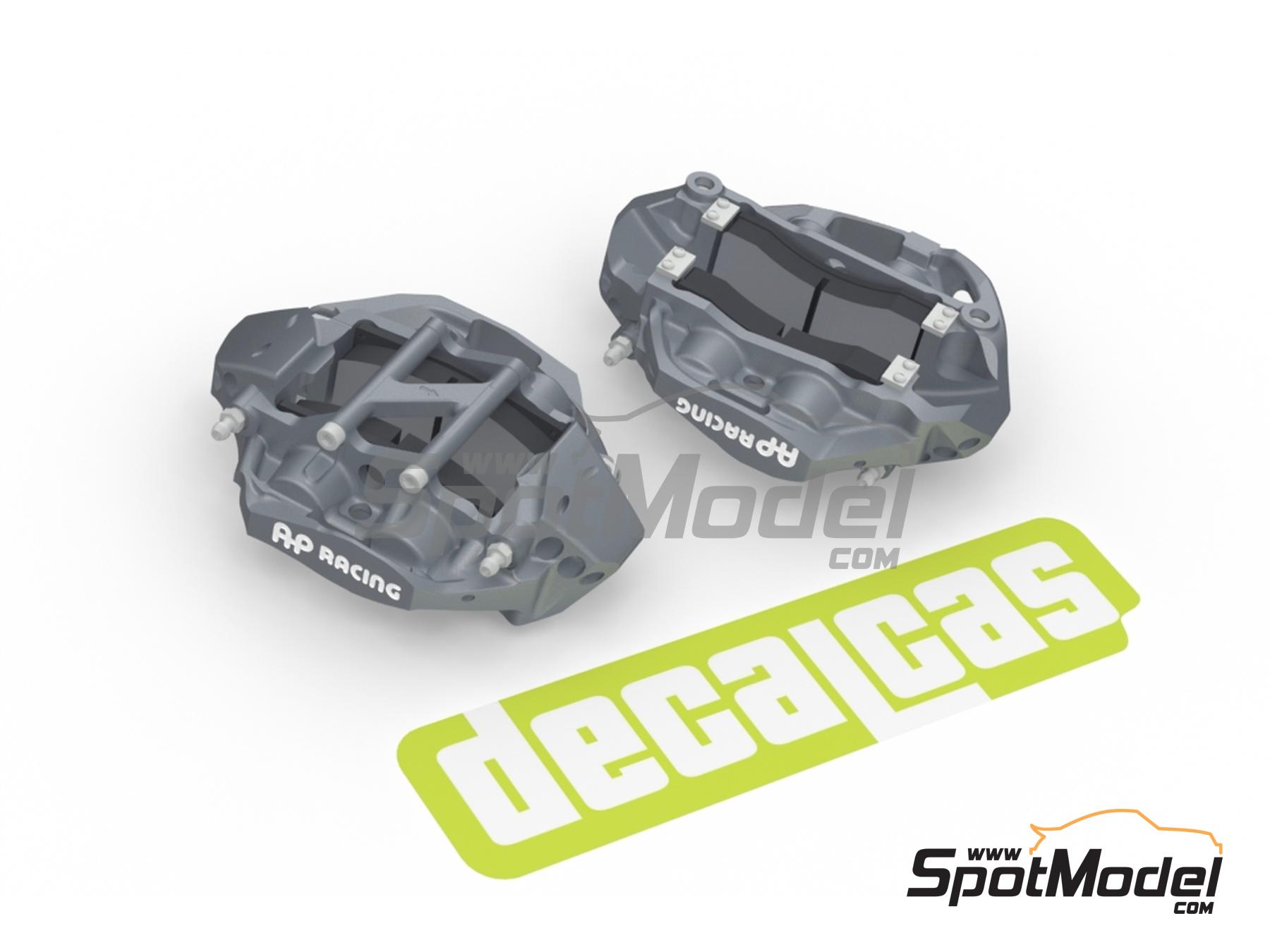 Image 9: Porsche 911 991 GT3 RSR -  2018 | Frenos en escala 1/24 fabricado por Decalcas (ref. DCL-PAR095)